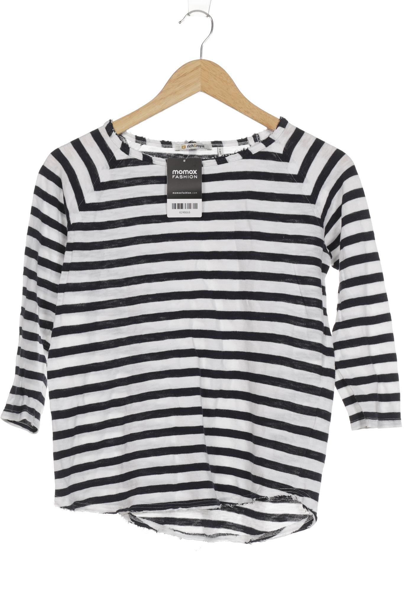 

Rich & Royal Damen Langarmshirt, weiß, Gr. 34