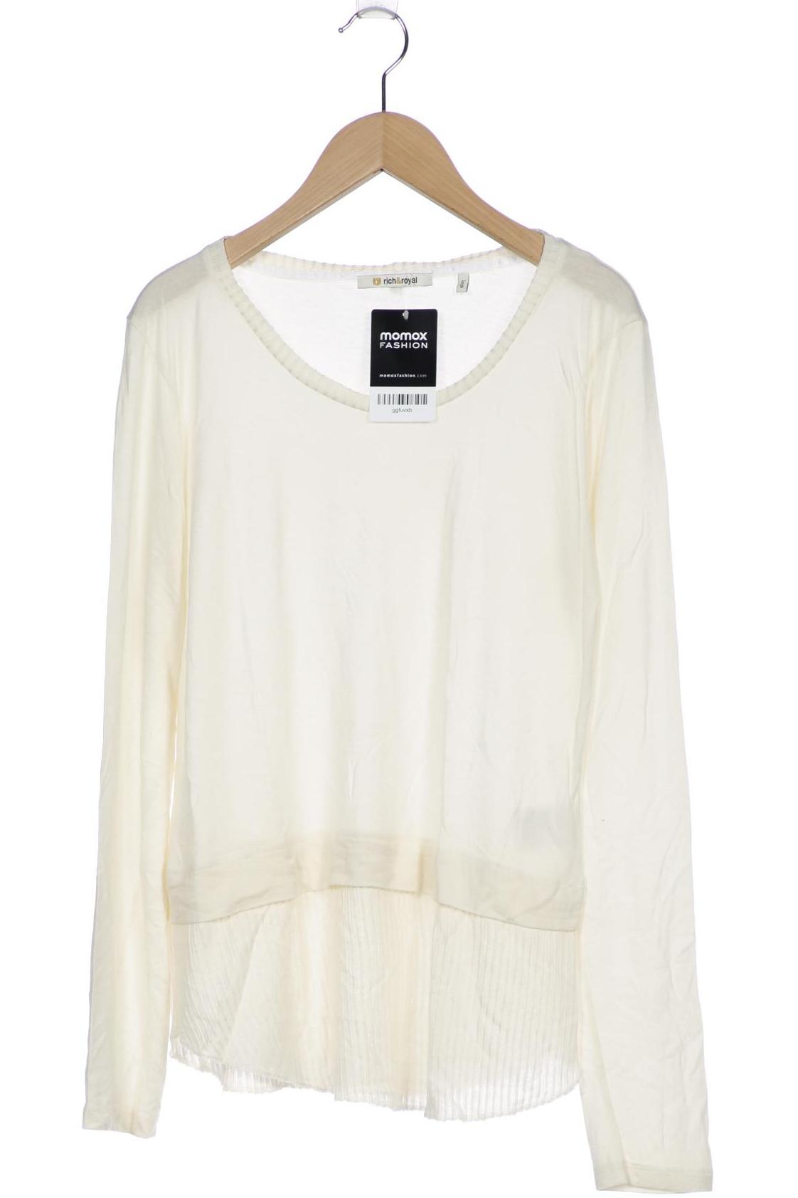 

Rich & Royal Damen Langarmshirt, cremeweiß, Gr. 42