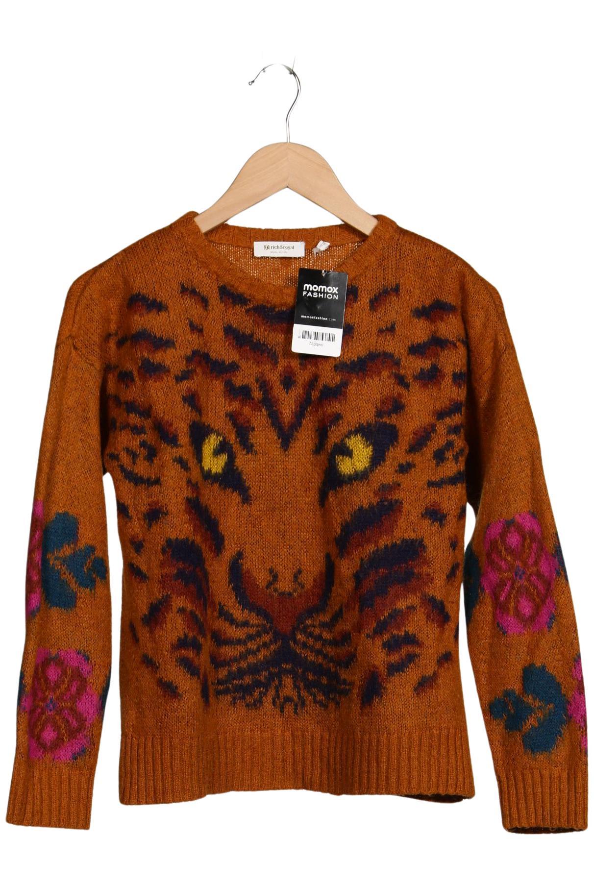 

Rich & Royal Damen Pullover, braun, Gr. 38