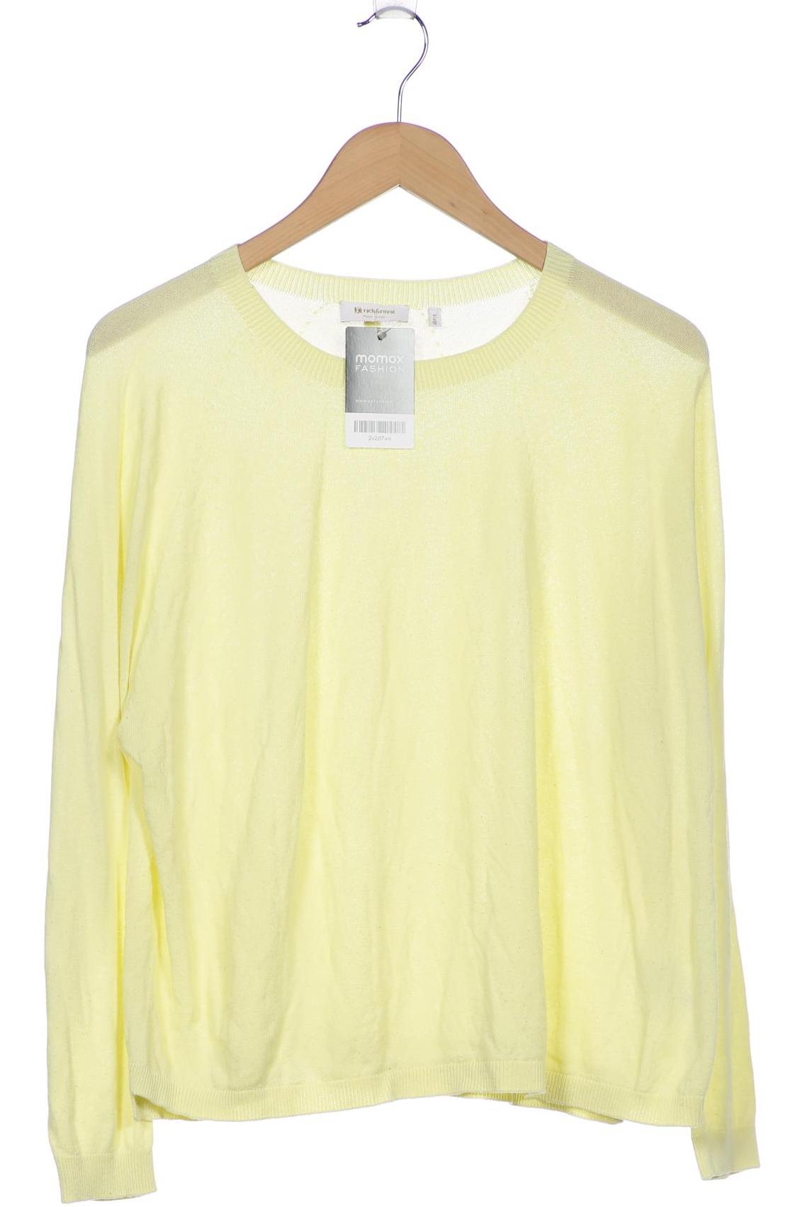 

Rich & Royal Damen Pullover, gelb, Gr. 44