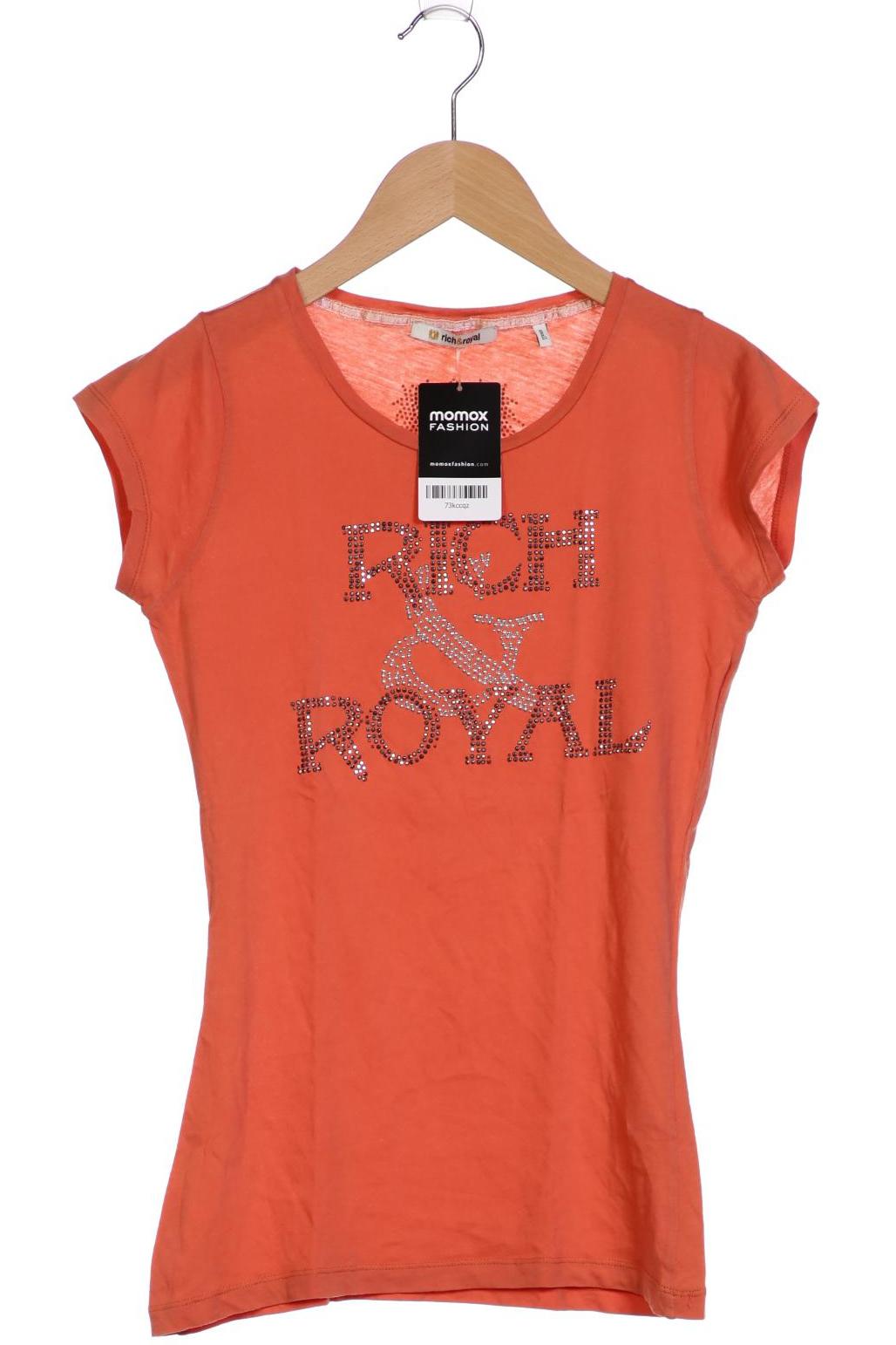 

Rich & Royal Damen T-Shirt, orange, Gr. 36