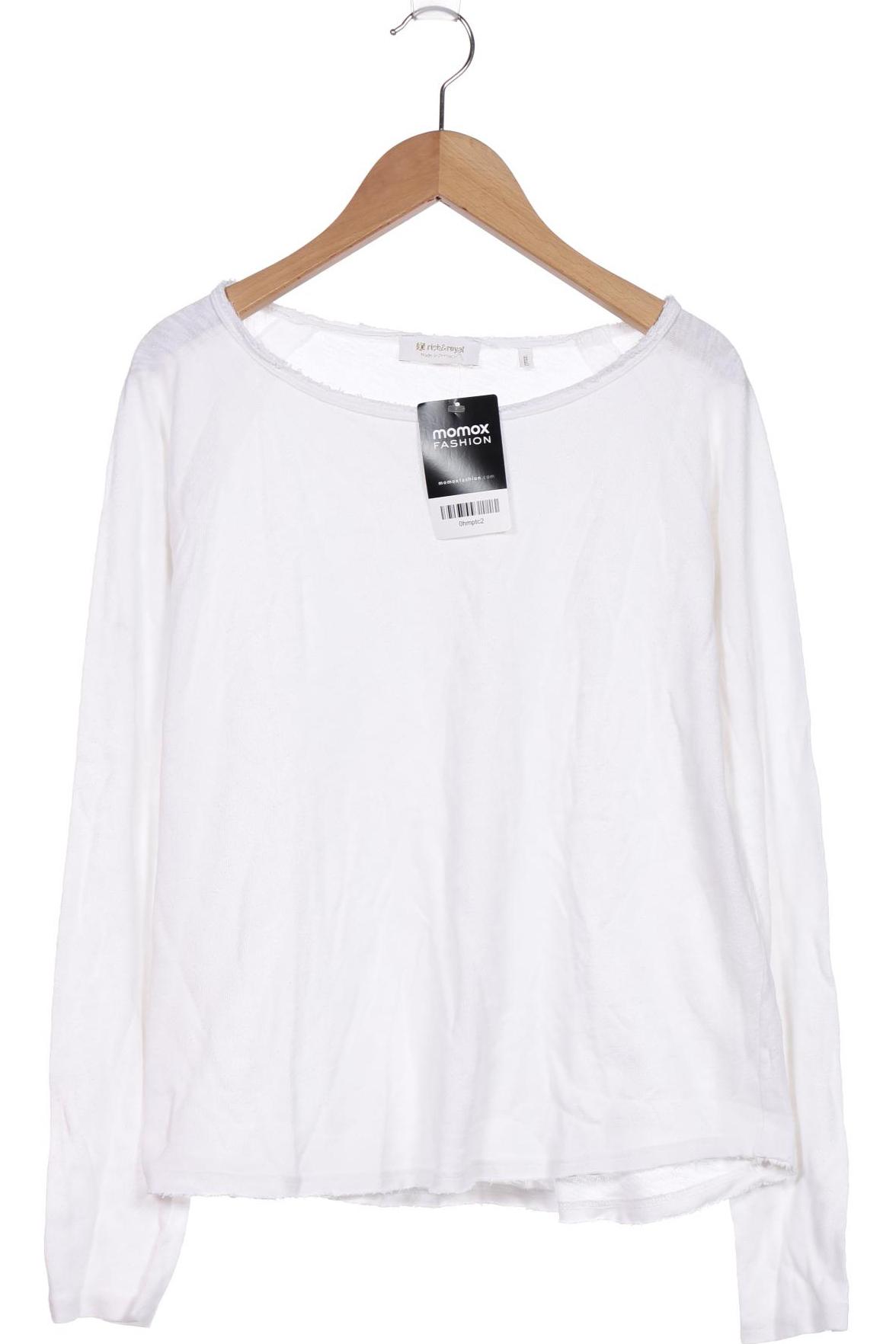 

Rich & Royal Damen Langarmshirt, weiß, Gr. 36