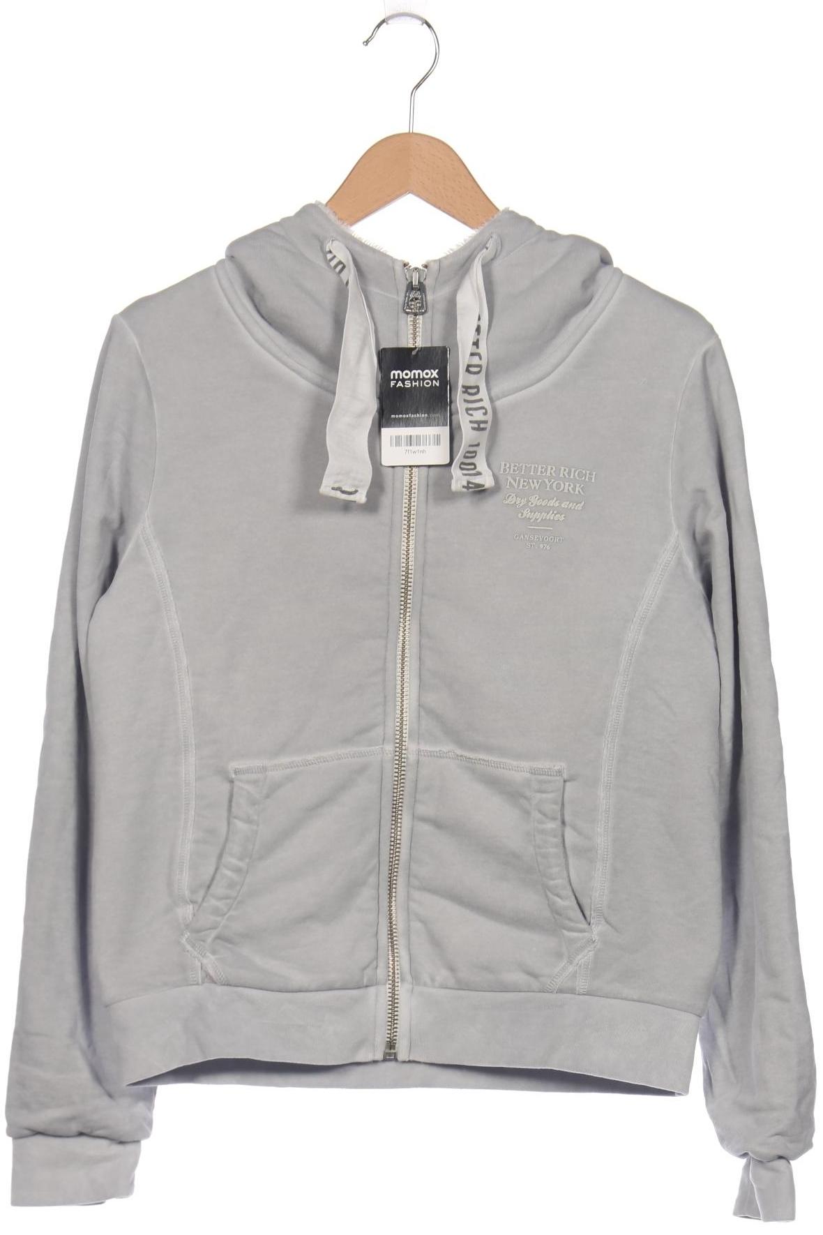 

Rich & Royal Damen Kapuzenpullover, grau, Gr. 38