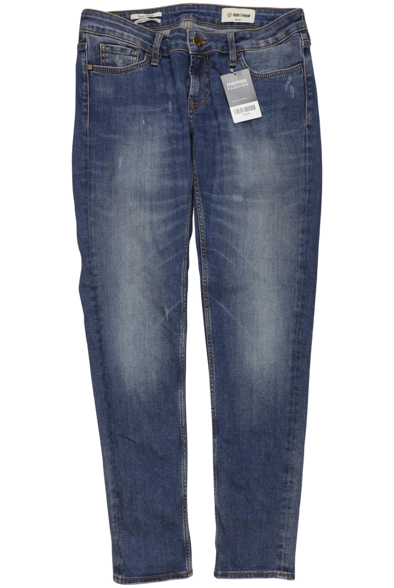 

Rich & Royal Damen Jeans, blau, Gr. 30