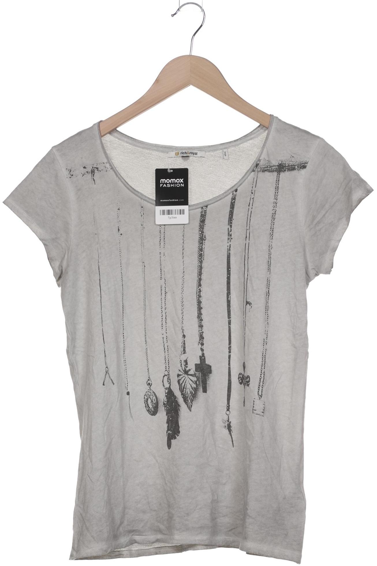 

Rich & Royal Damen T-Shirt, grau, Gr. 42