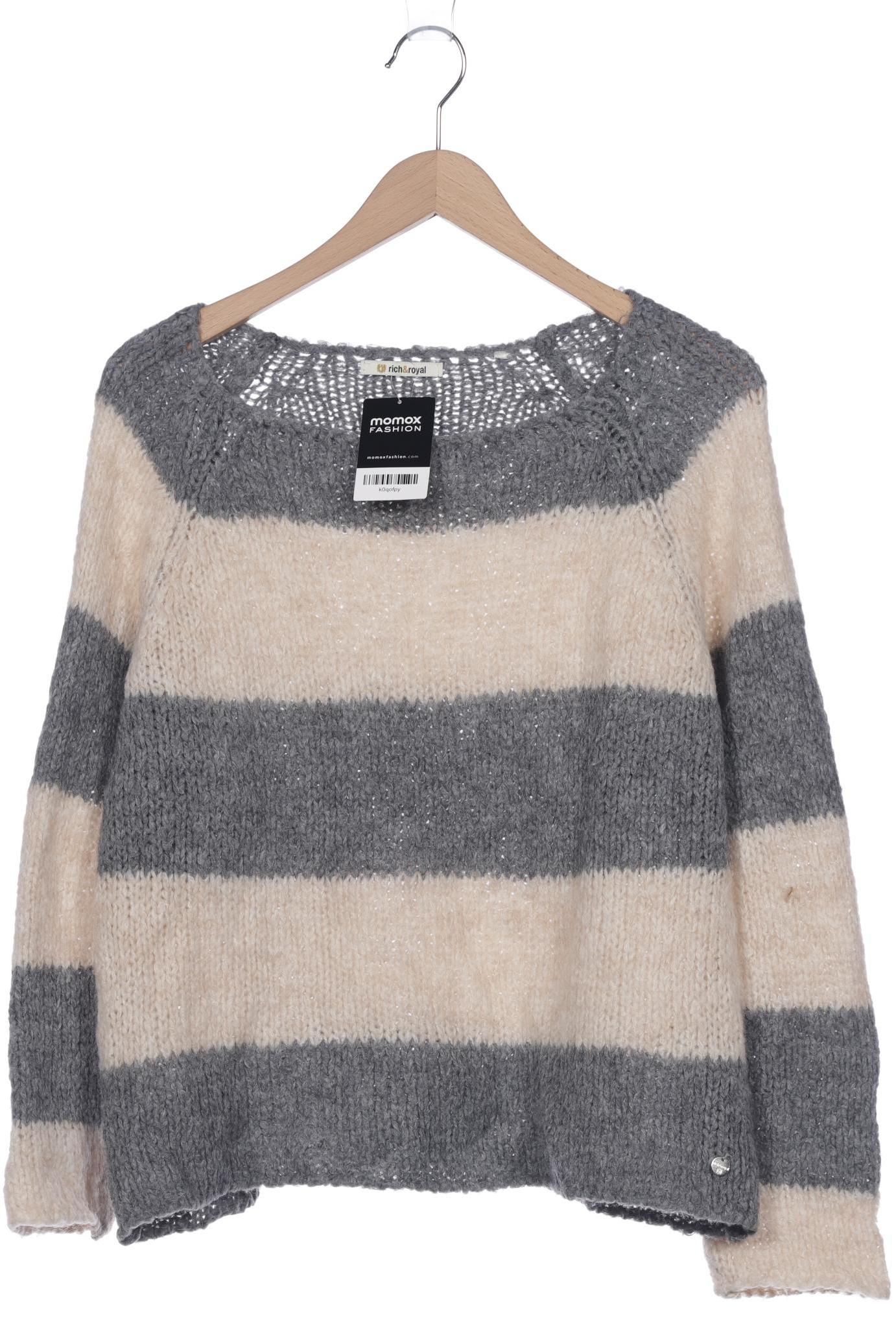 

Rich & Royal Damen Pullover, grau, Gr. 46
