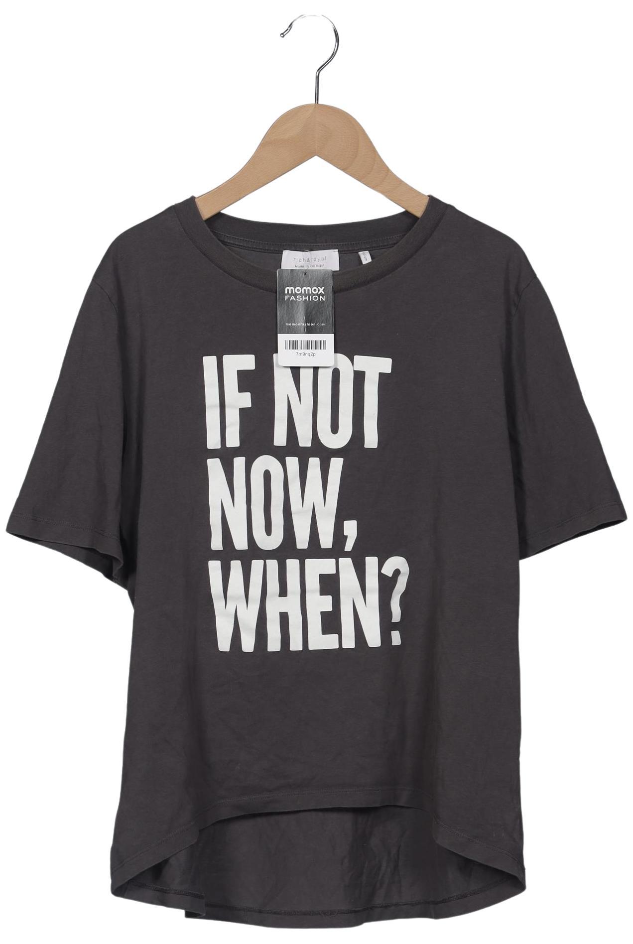 

Rich & Royal Damen T-Shirt, grau, Gr. 38