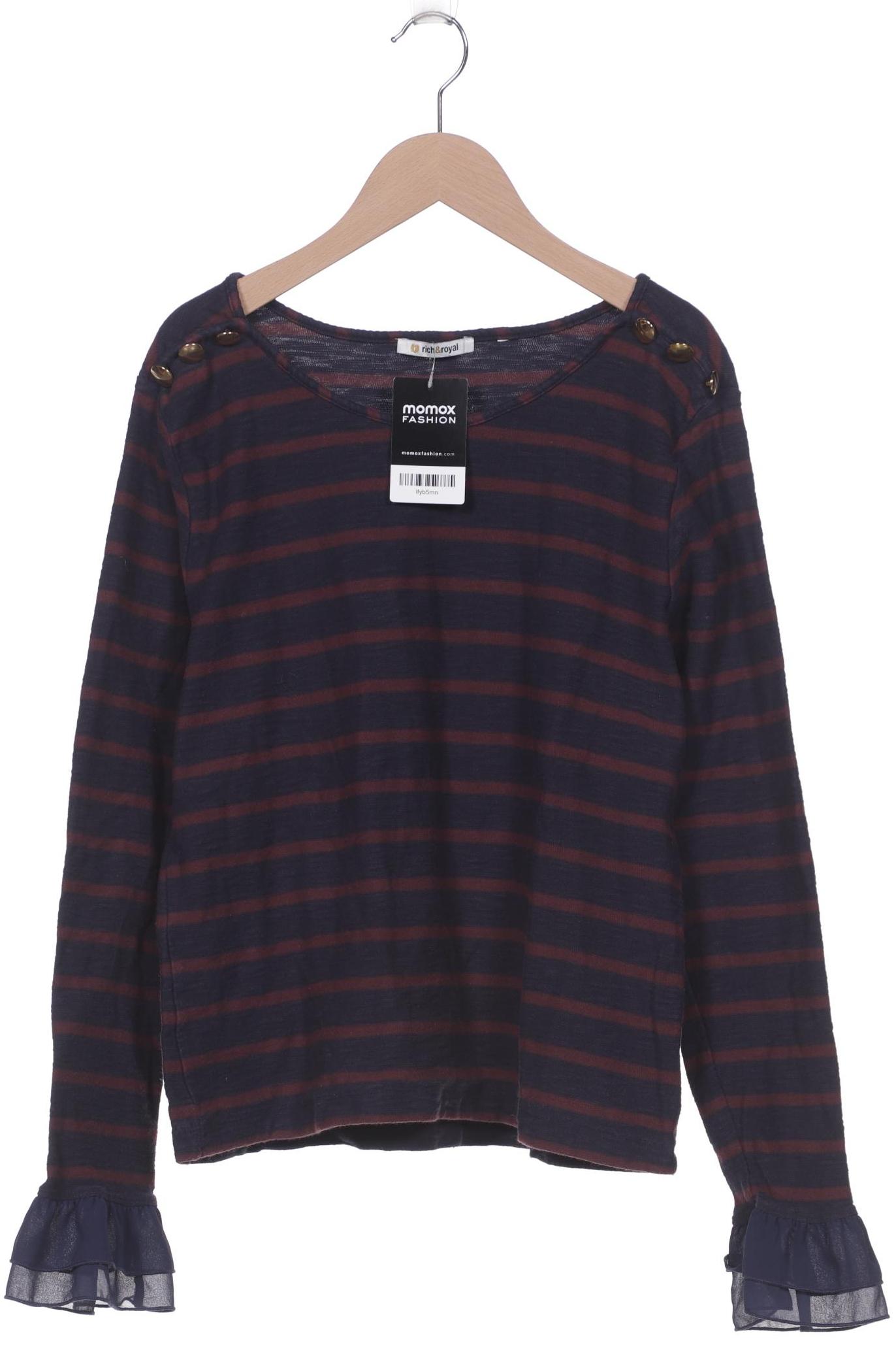 

Rich & Royal Damen Langarmshirt, marineblau, Gr. 38