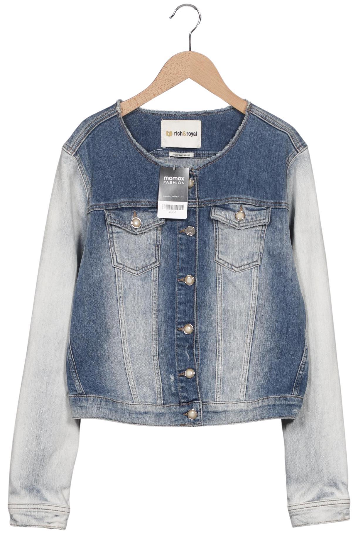 

Rich & Royal Damen Jacke, blau, Gr. 42