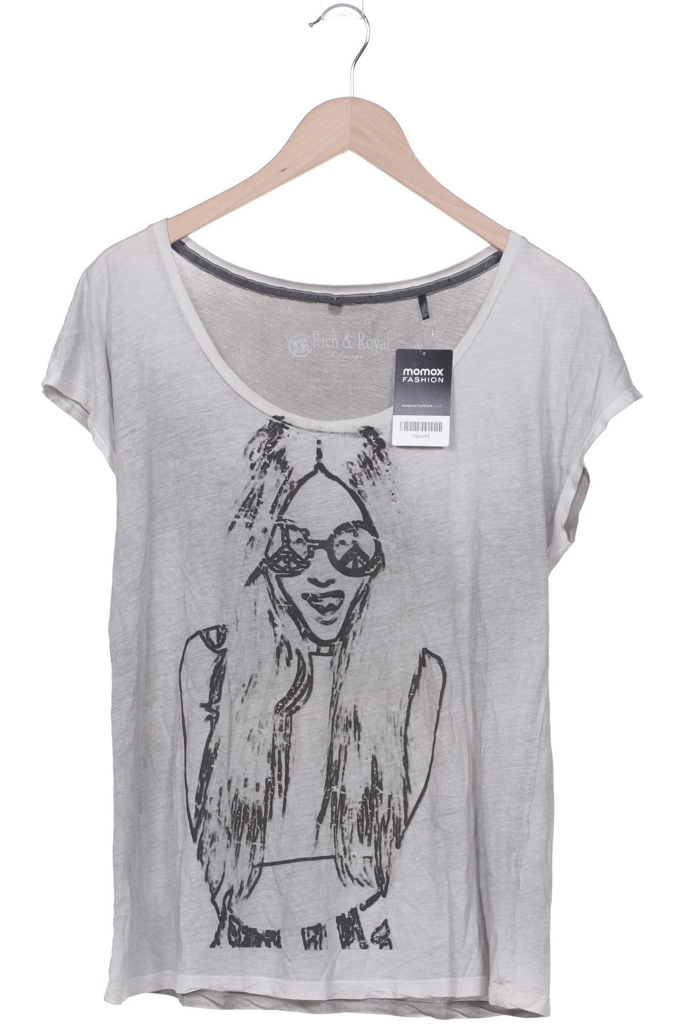 

Rich & Royal Damen T-Shirt, grau, Gr. 44
