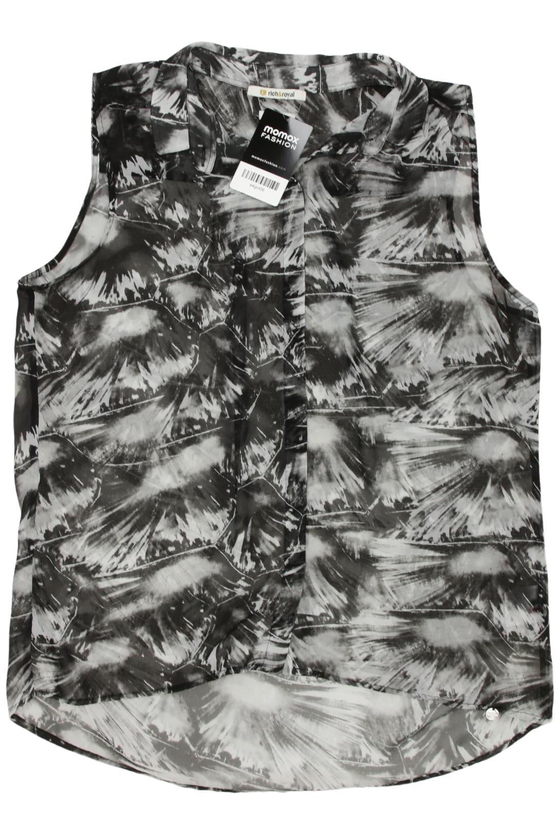 

Rich & Royal Damen Bluse, grau, Gr. 38