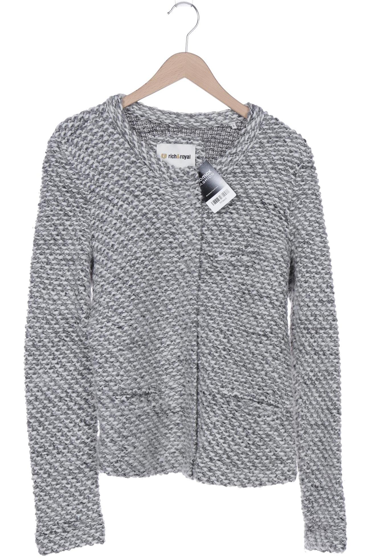 

Rich & Royal Damen Strickjacke, grau, Gr. 44