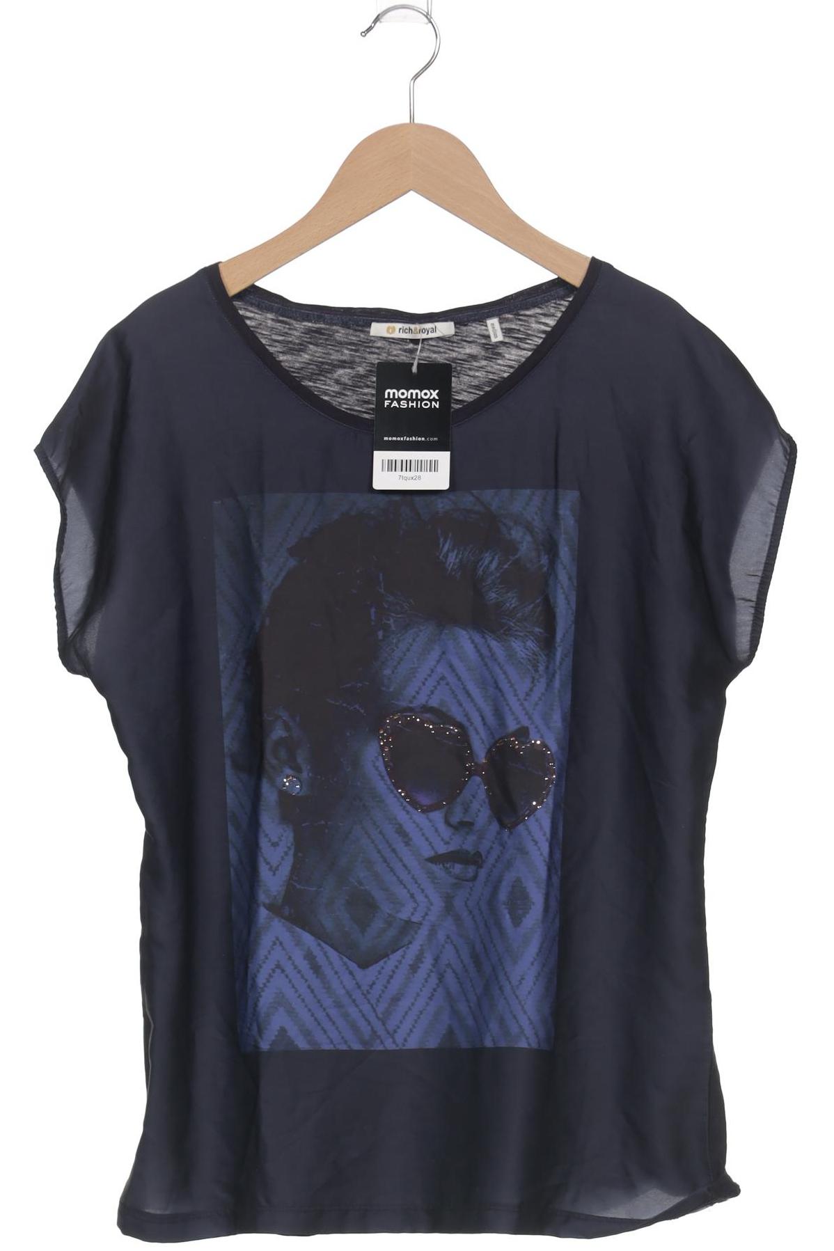 

Rich & Royal Damen Bluse, marineblau, Gr. 38