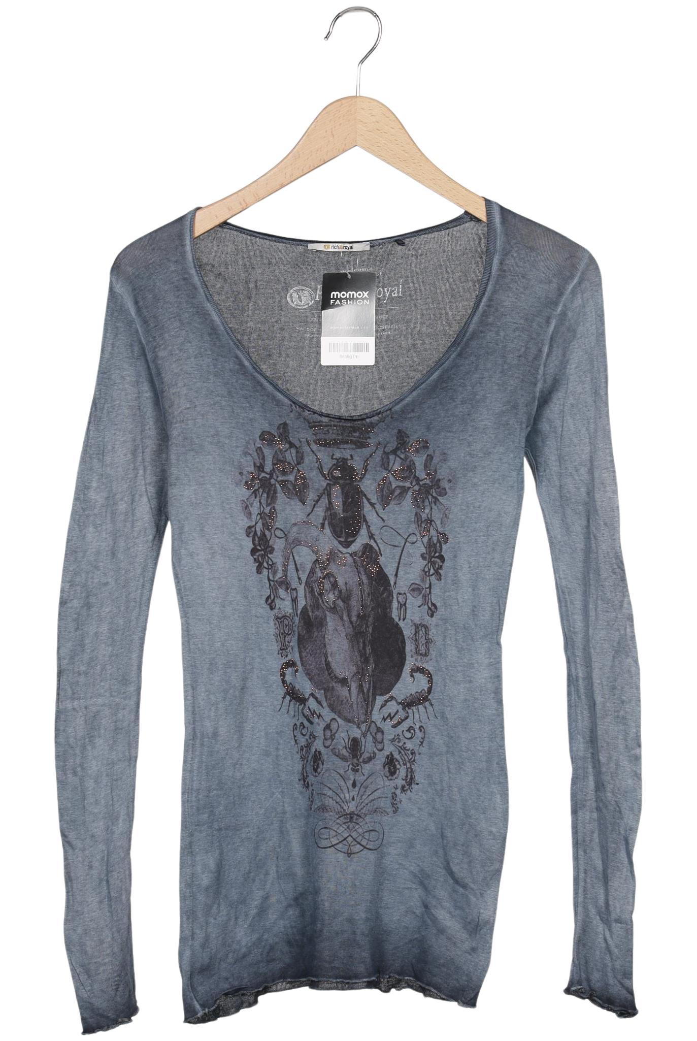 

Rich & Royal Damen Langarmshirt, blau, Gr. 38