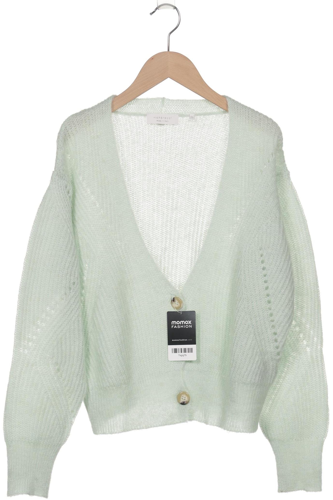 

Rich & Royal Damen Strickjacke, hellgrün, Gr. 34