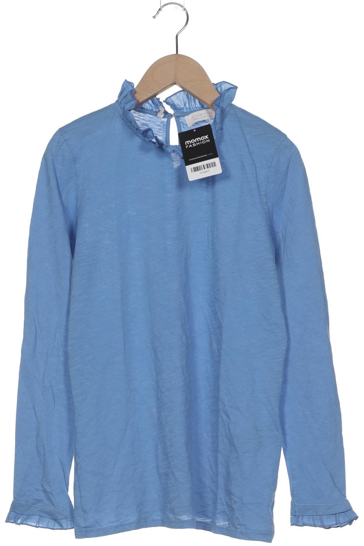 

Rich & Royal Damen Langarmshirt, blau, Gr. 34
