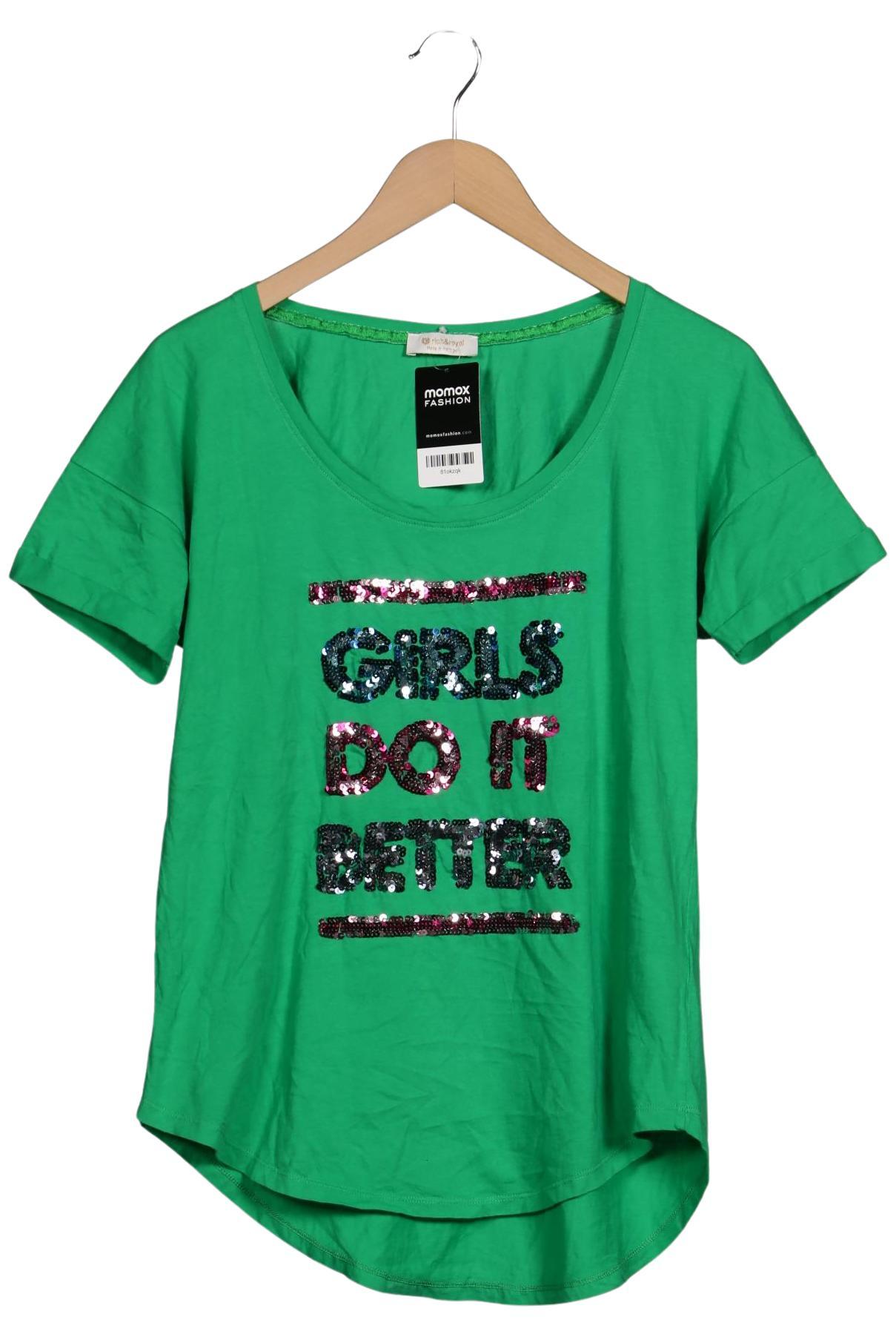 

Rich & Royal Damen T-Shirt, grün, Gr. 42