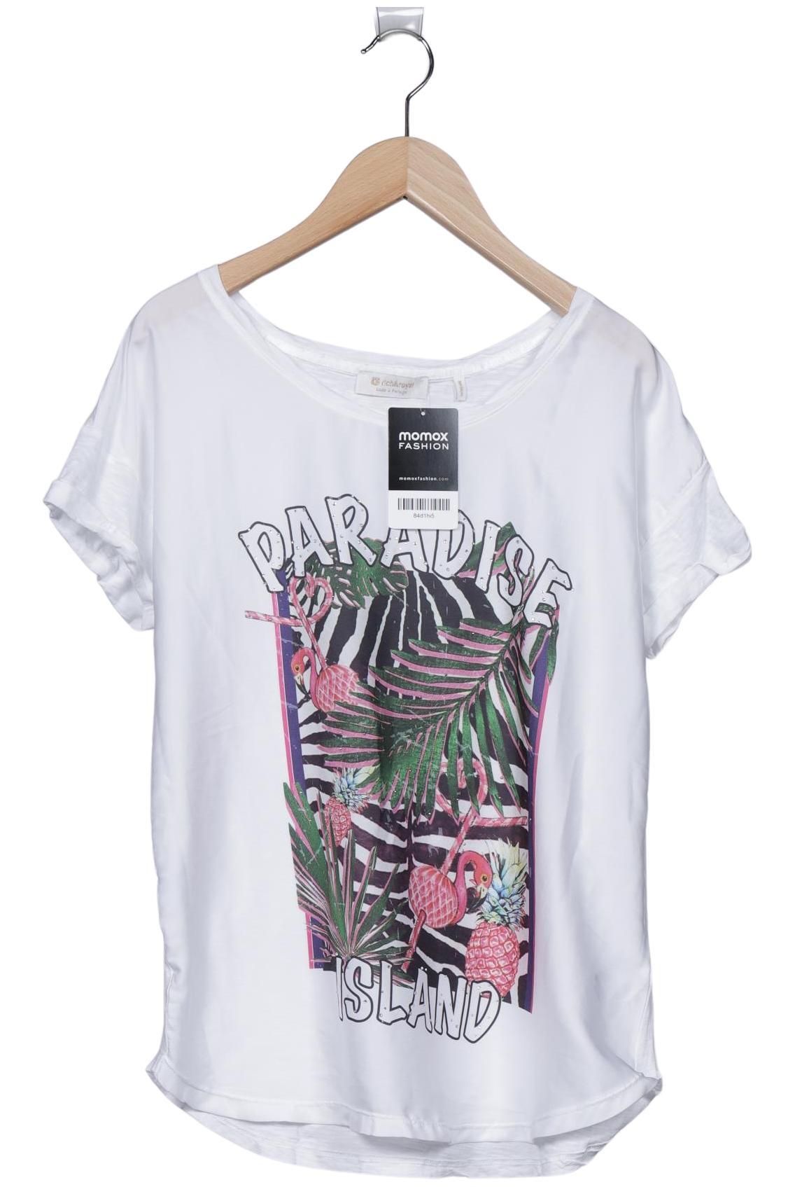 

Rich & Royal Damen T-Shirt, weiß, Gr. 38