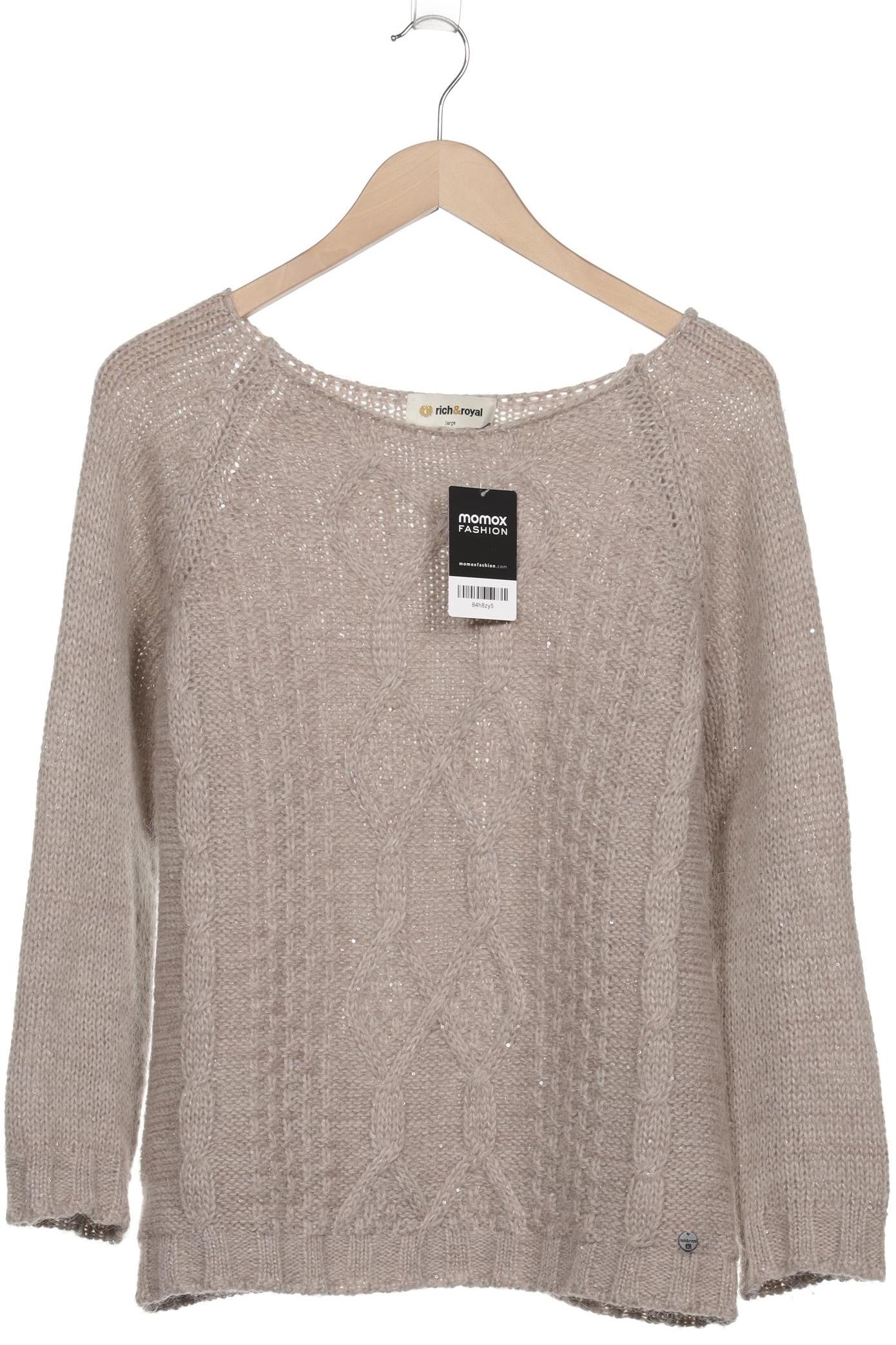 

Rich & Royal Damen Pullover, beige, Gr. 42