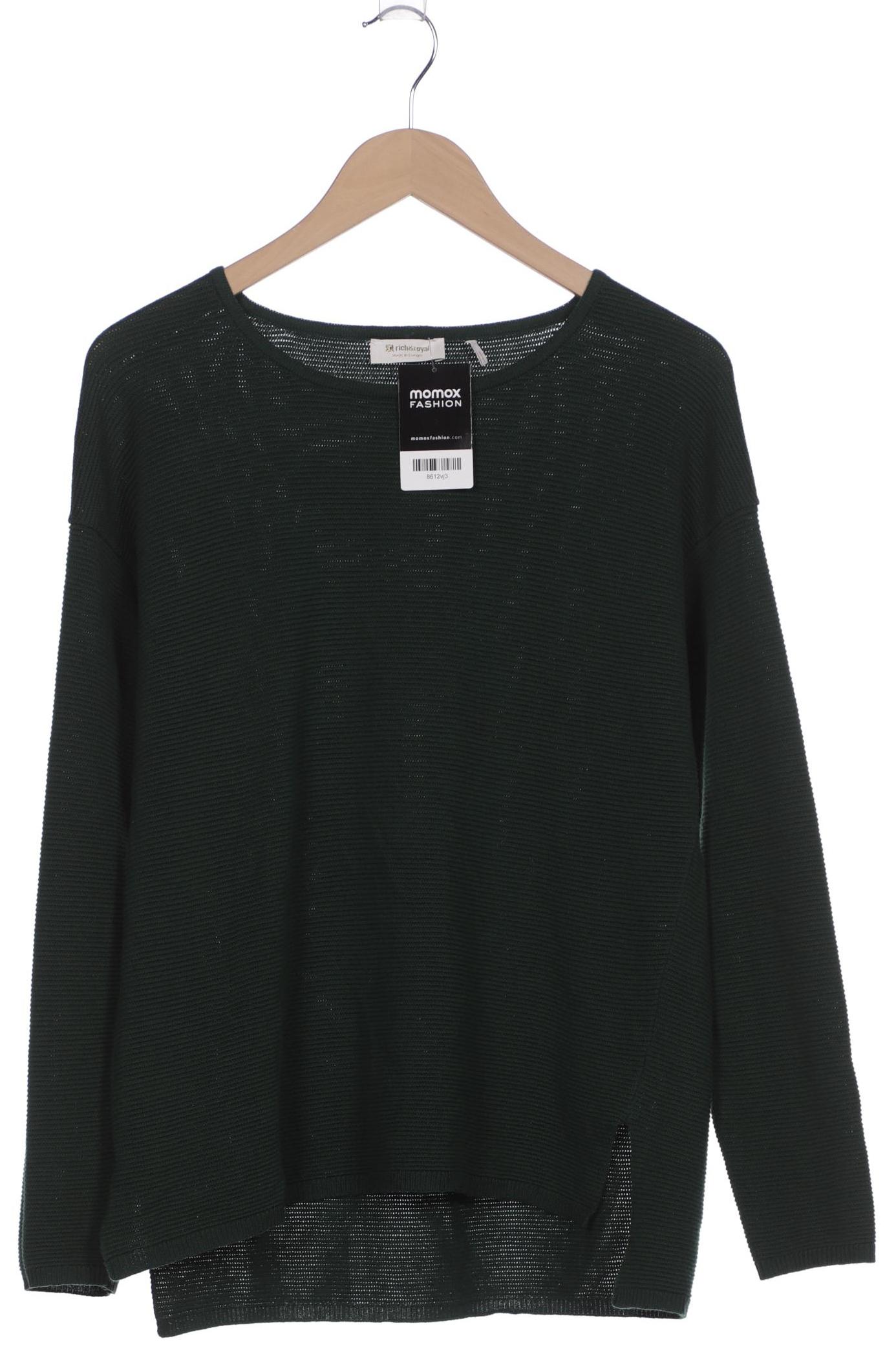

Rich & Royal Damen Pullover, grün, Gr. 36