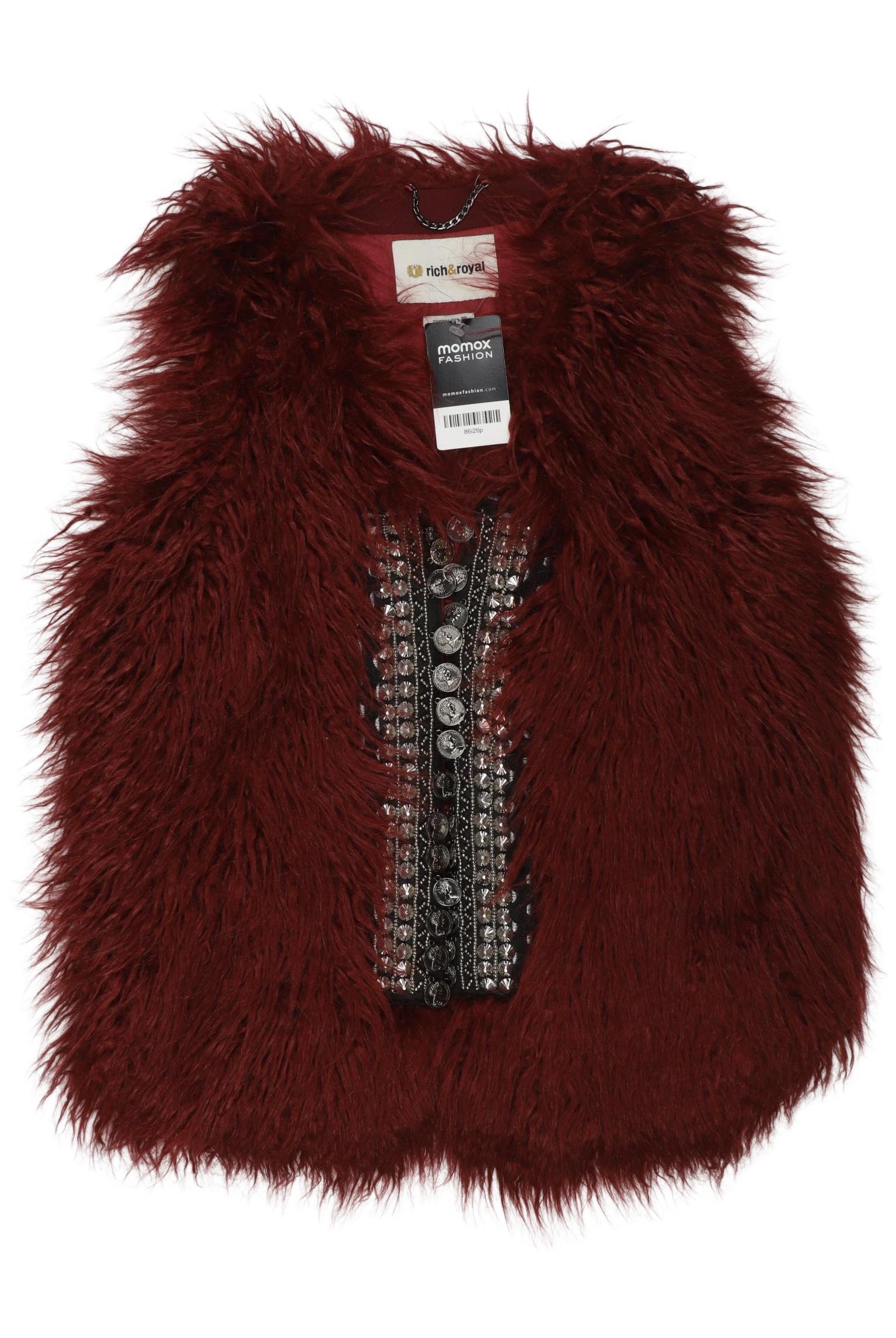 

Rich & Royal Damen Weste, bordeaux, Gr. 36