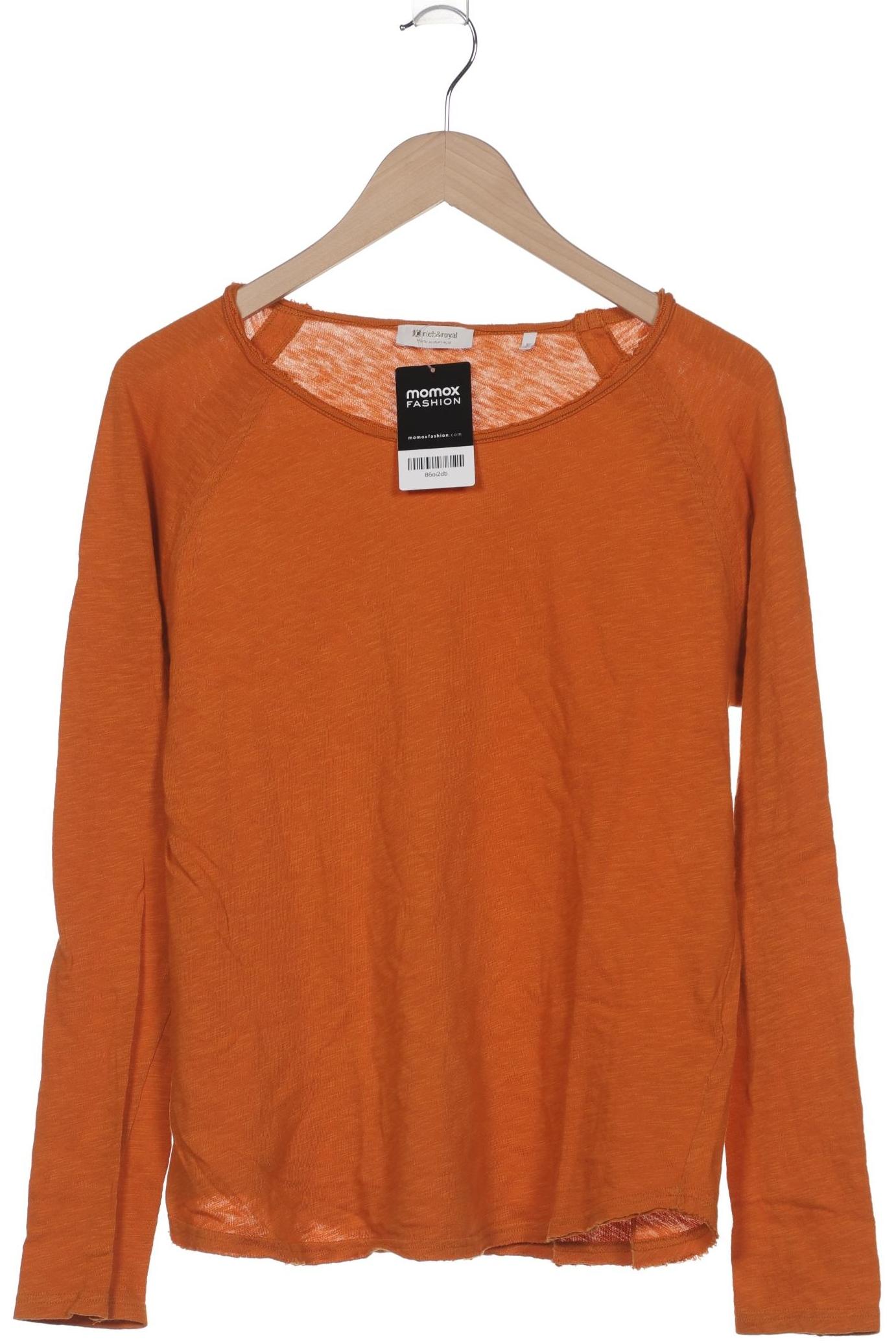 

Rich & Royal Damen Langarmshirt, orange, Gr. 42