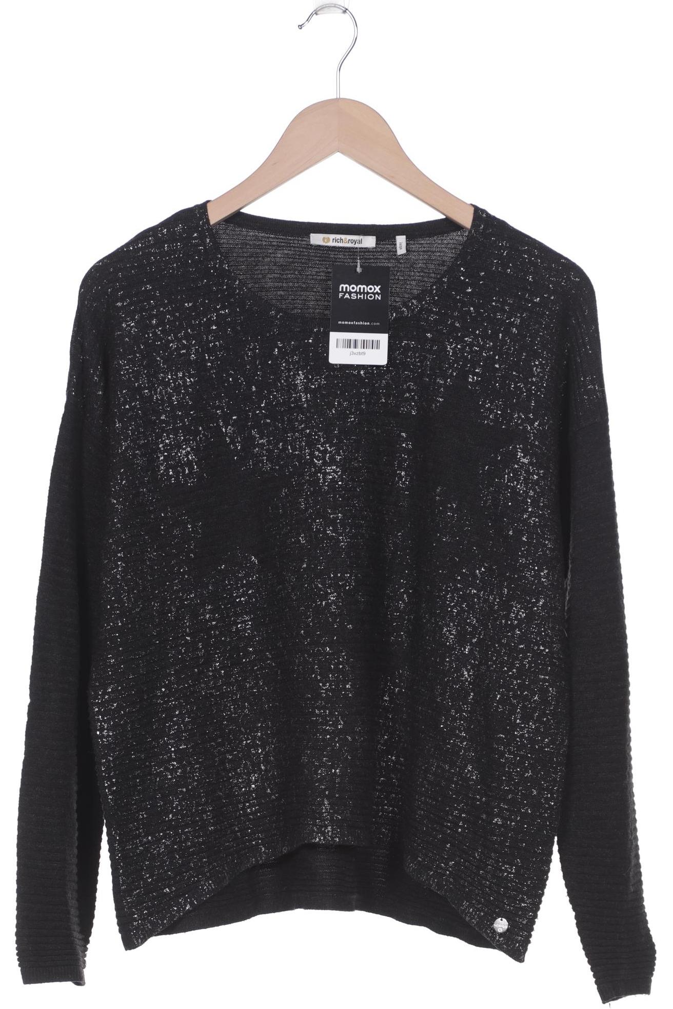 

Rich & Royal Damen Pullover, schwarz, Gr. 42