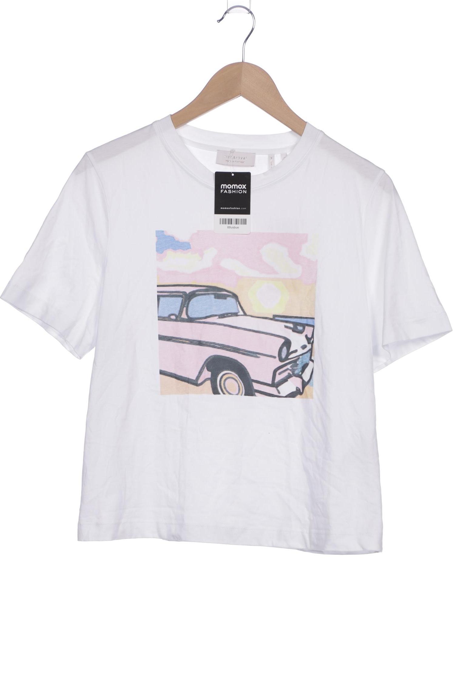 

Rich & Royal Damen T-Shirt, weiß, Gr. 42
