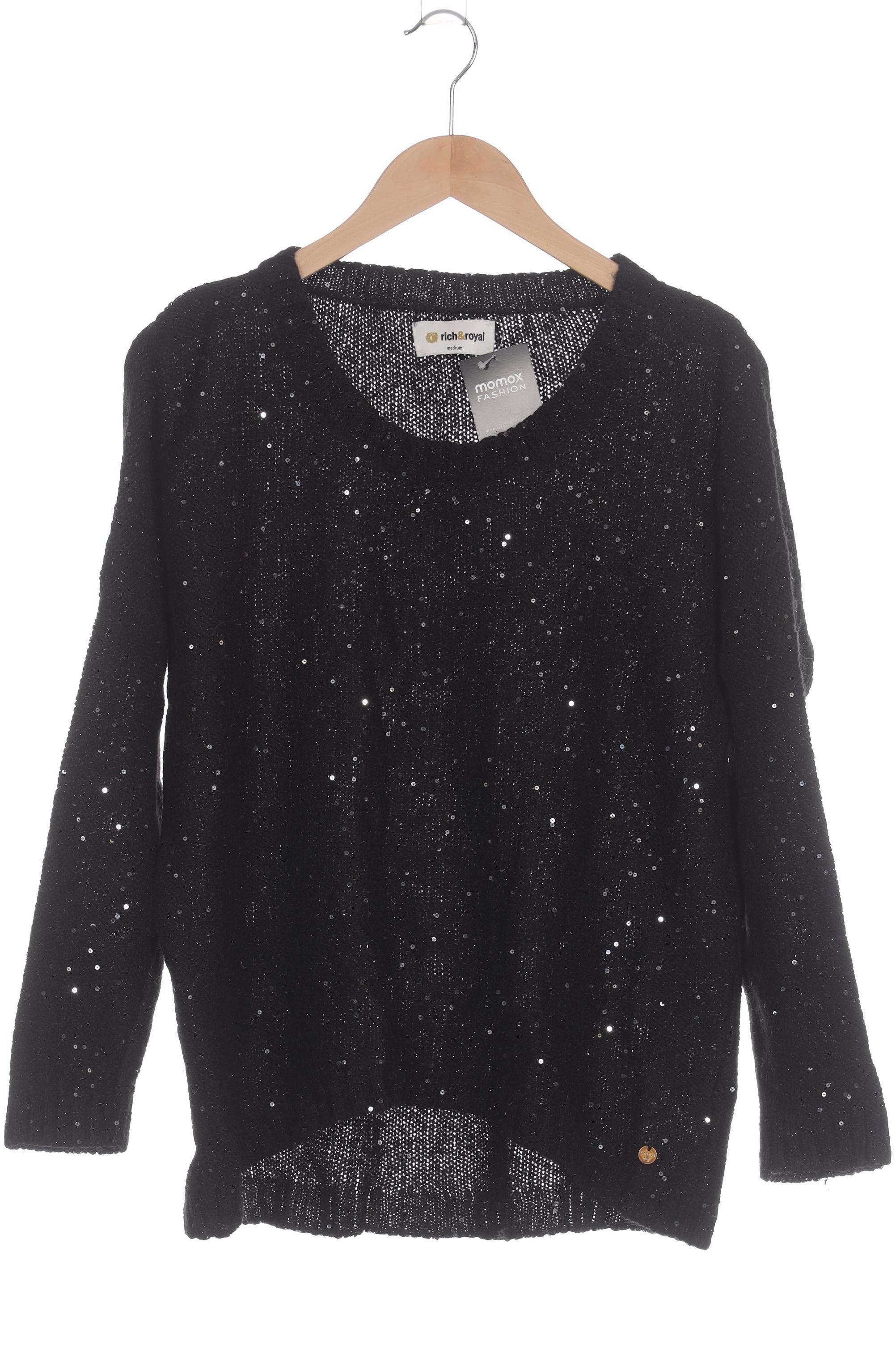 

Rich & Royal Damen Pullover, schwarz, Gr.