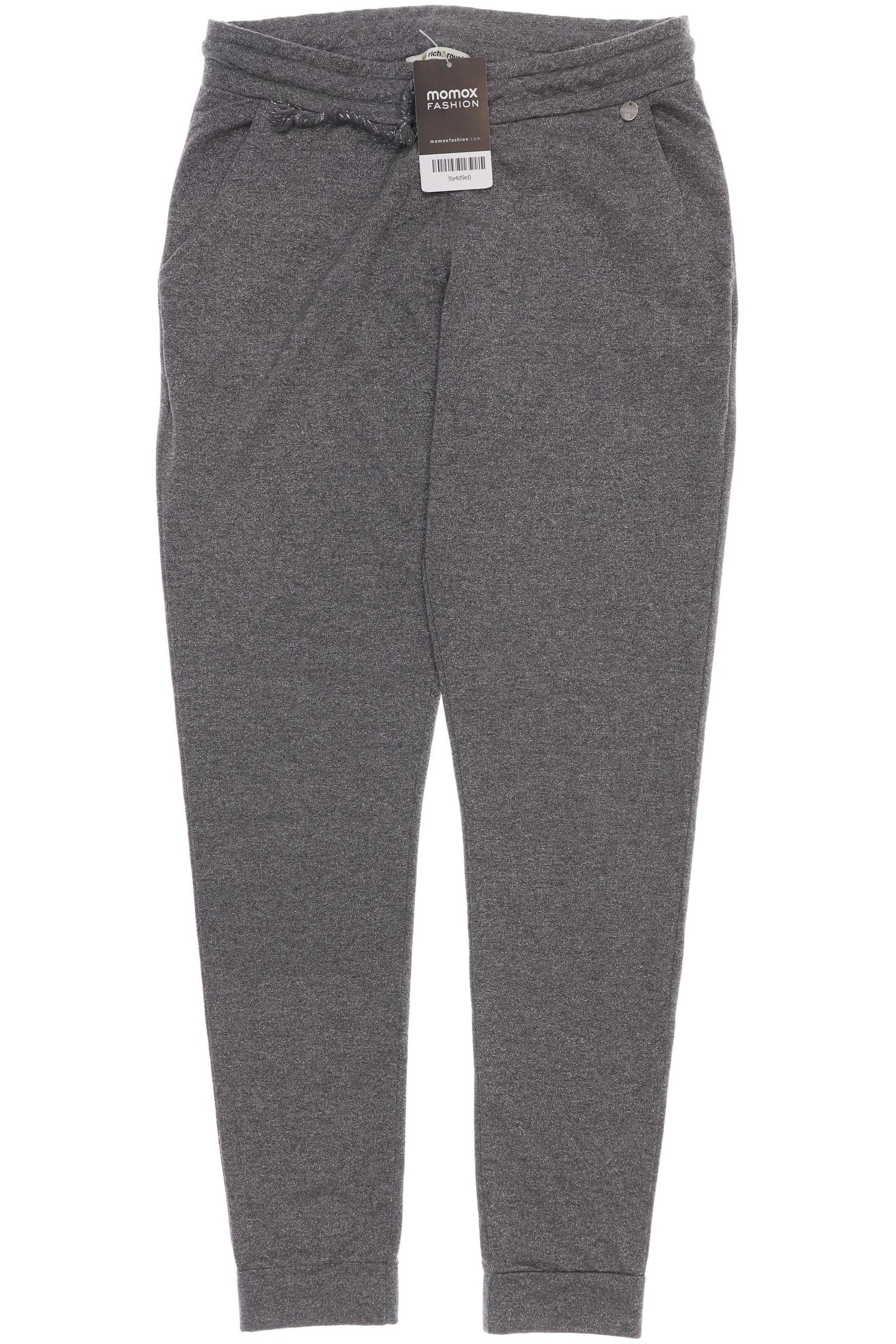 

Rich & Royal Damen Stoffhose, grau, Gr. 0