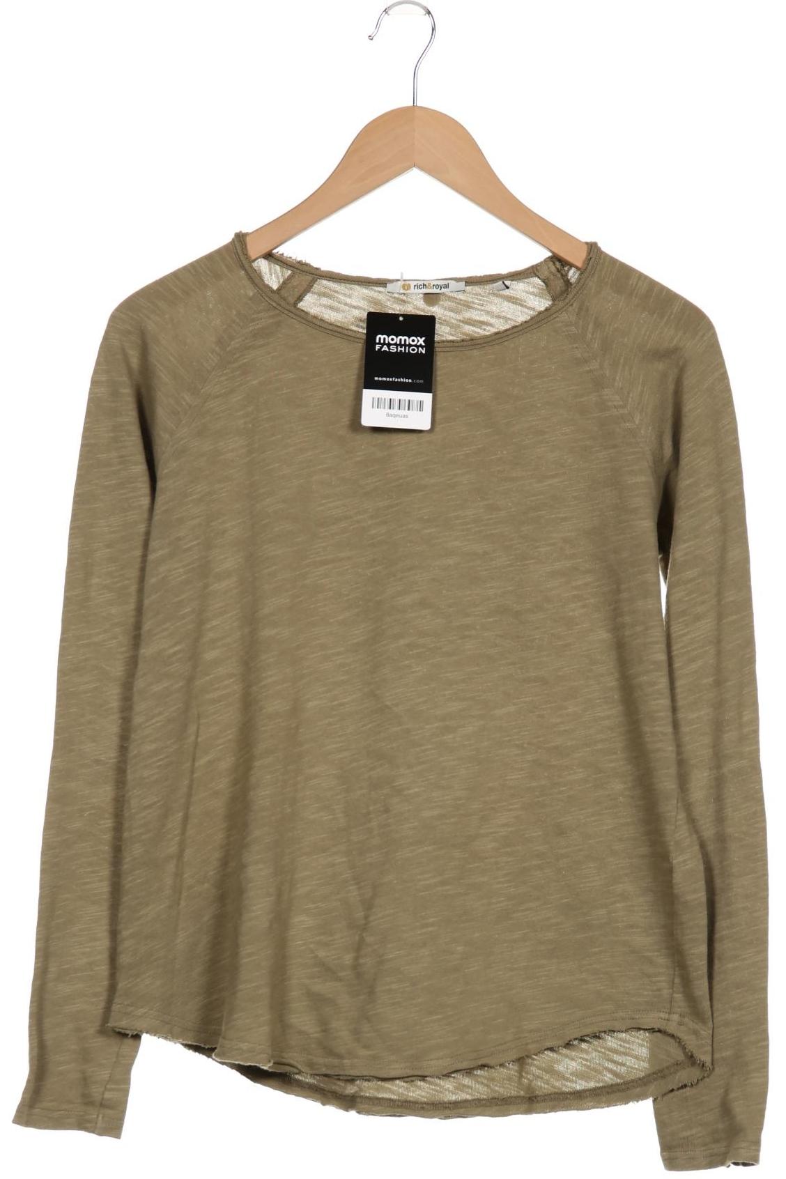 

Rich & Royal Damen Langarmshirt, grün, Gr. 34