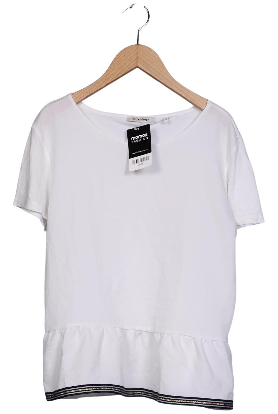 

Rich & Royal Damen T-Shirt, weiß, Gr. 42