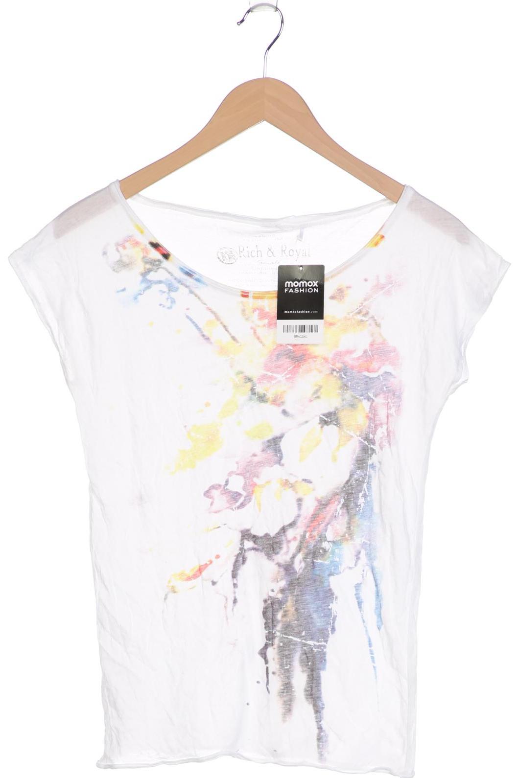 

Rich & Royal Damen T-Shirt, weiß, Gr. 36