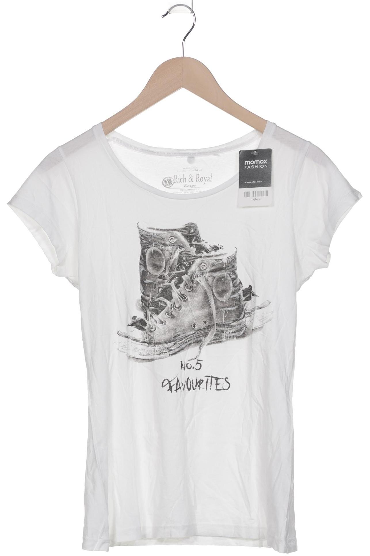 

Rich & Royal Damen T-Shirt, weiß, Gr. 42