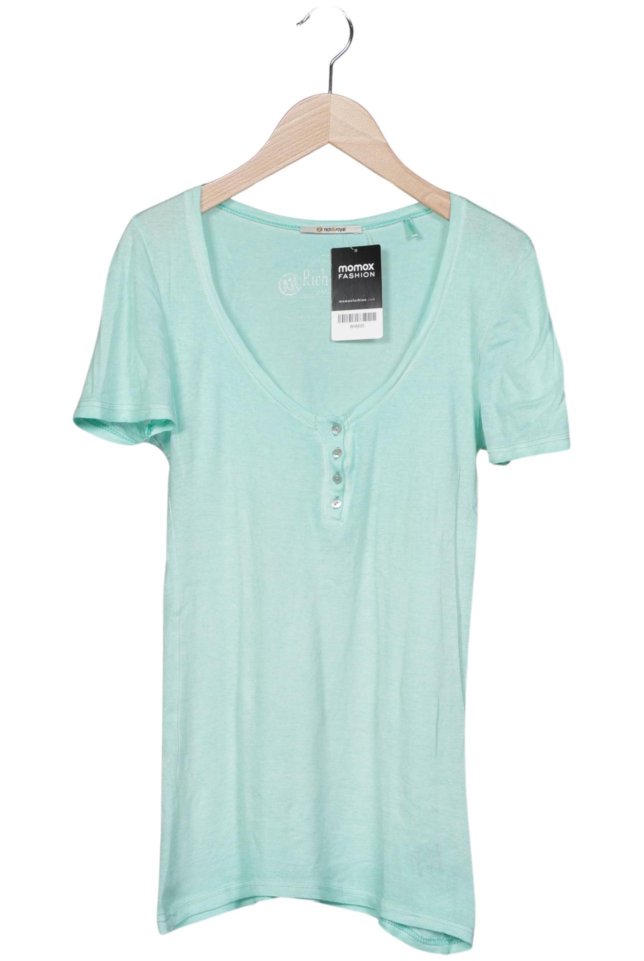 

Rich & Royal Damen T-Shirt, türkis, Gr. 38