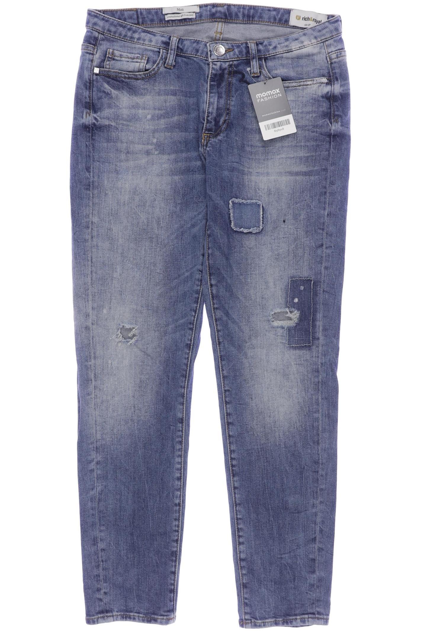 

Rich & Royal Damen Jeans, blau, Gr. 27