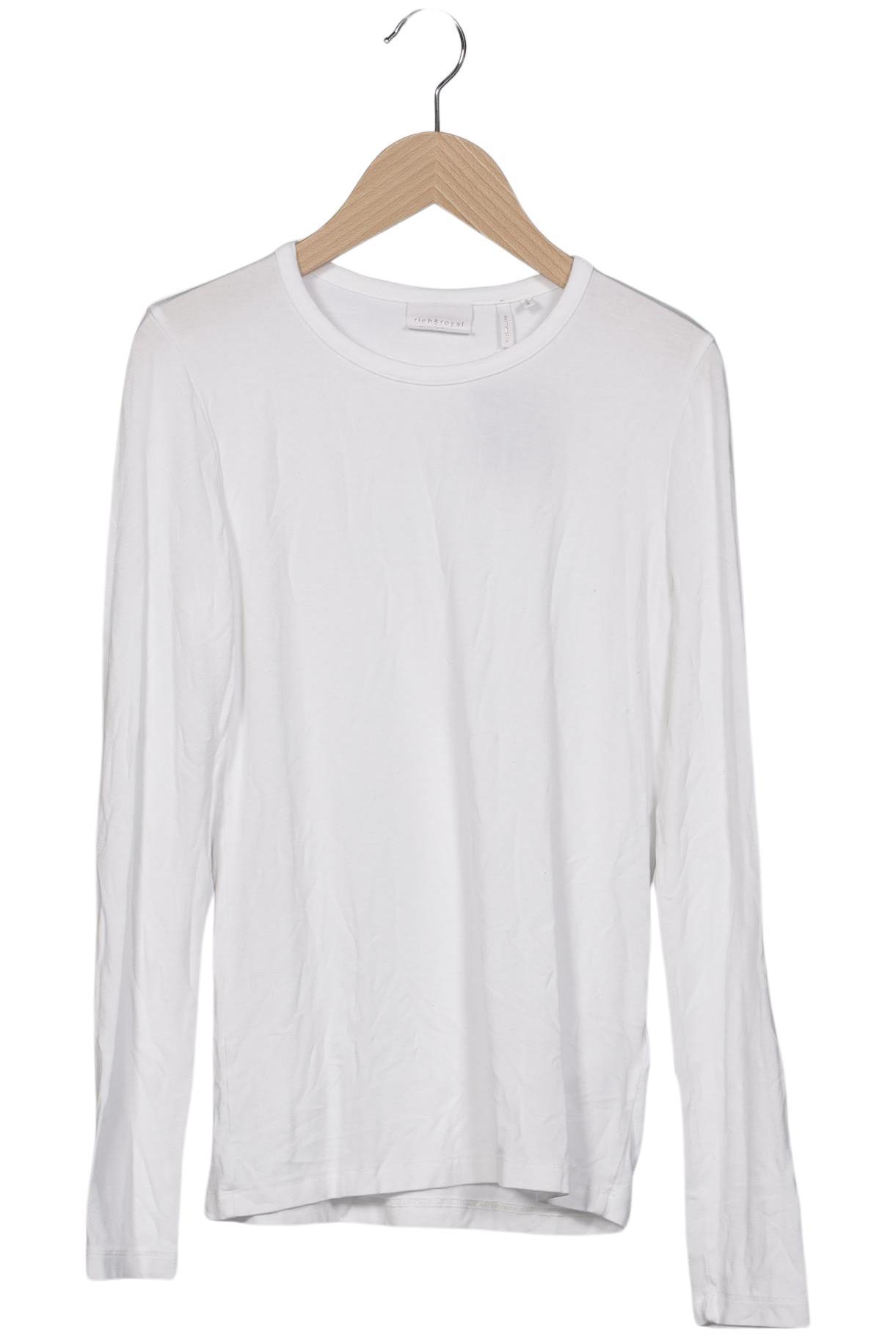 

Rich & Royal Damen Langarmshirt, weiß, Gr. 38