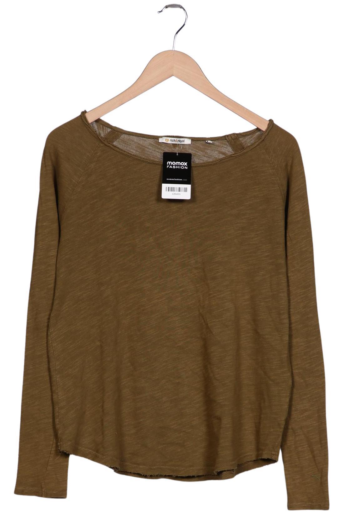 

Rich & Royal Damen Langarmshirt, grün, Gr. 38