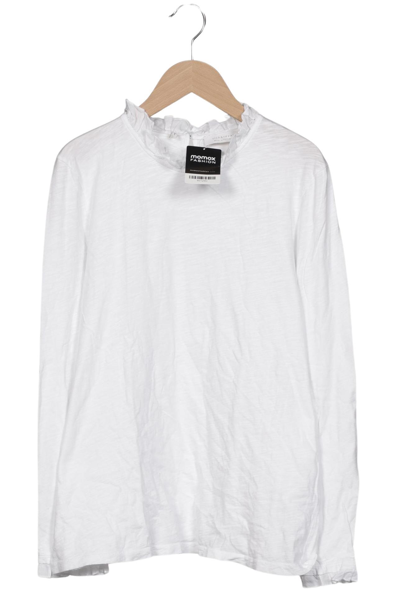 

Rich & Royal Damen Langarmshirt, weiß, Gr. 42