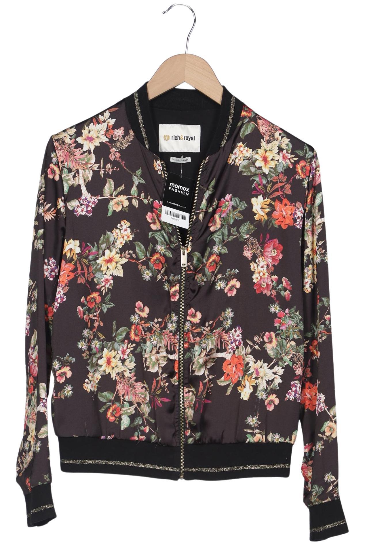 

Rich & Royal Damen Jacke, schwarz, Gr. 36