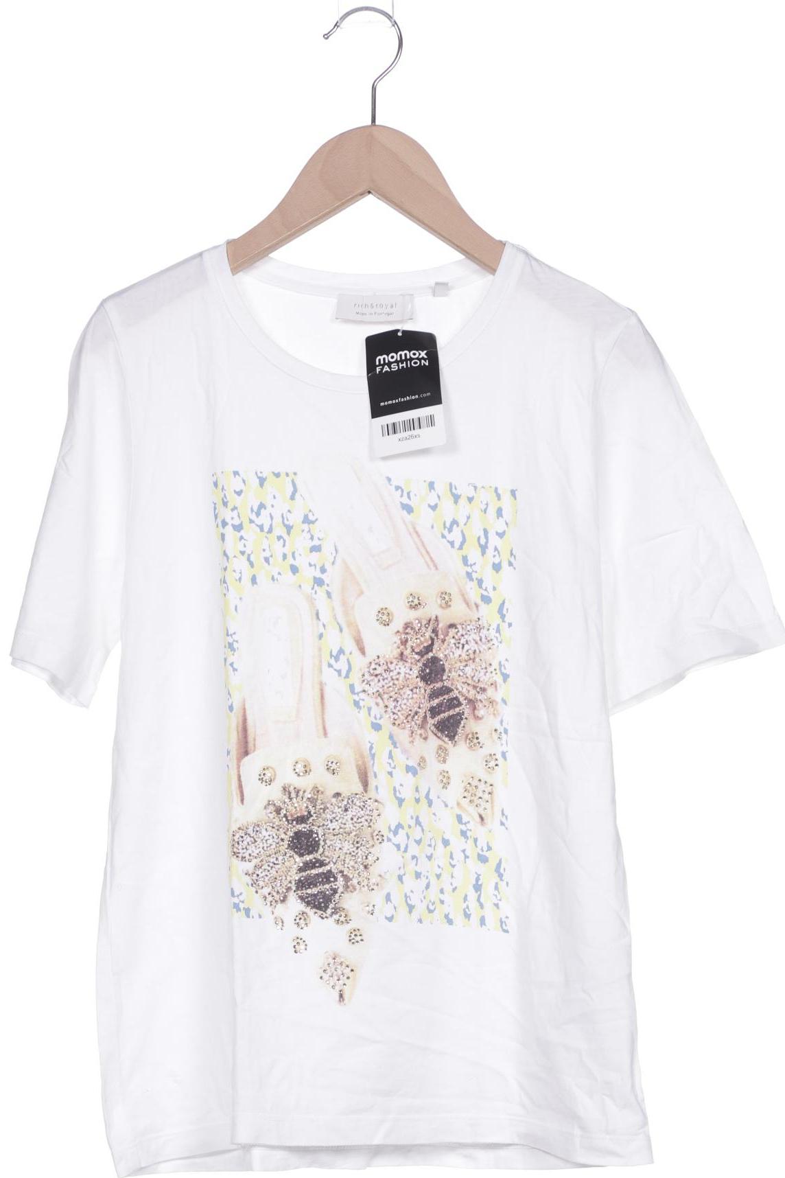 

Rich & Royal Damen T-Shirt, weiß, Gr. 38