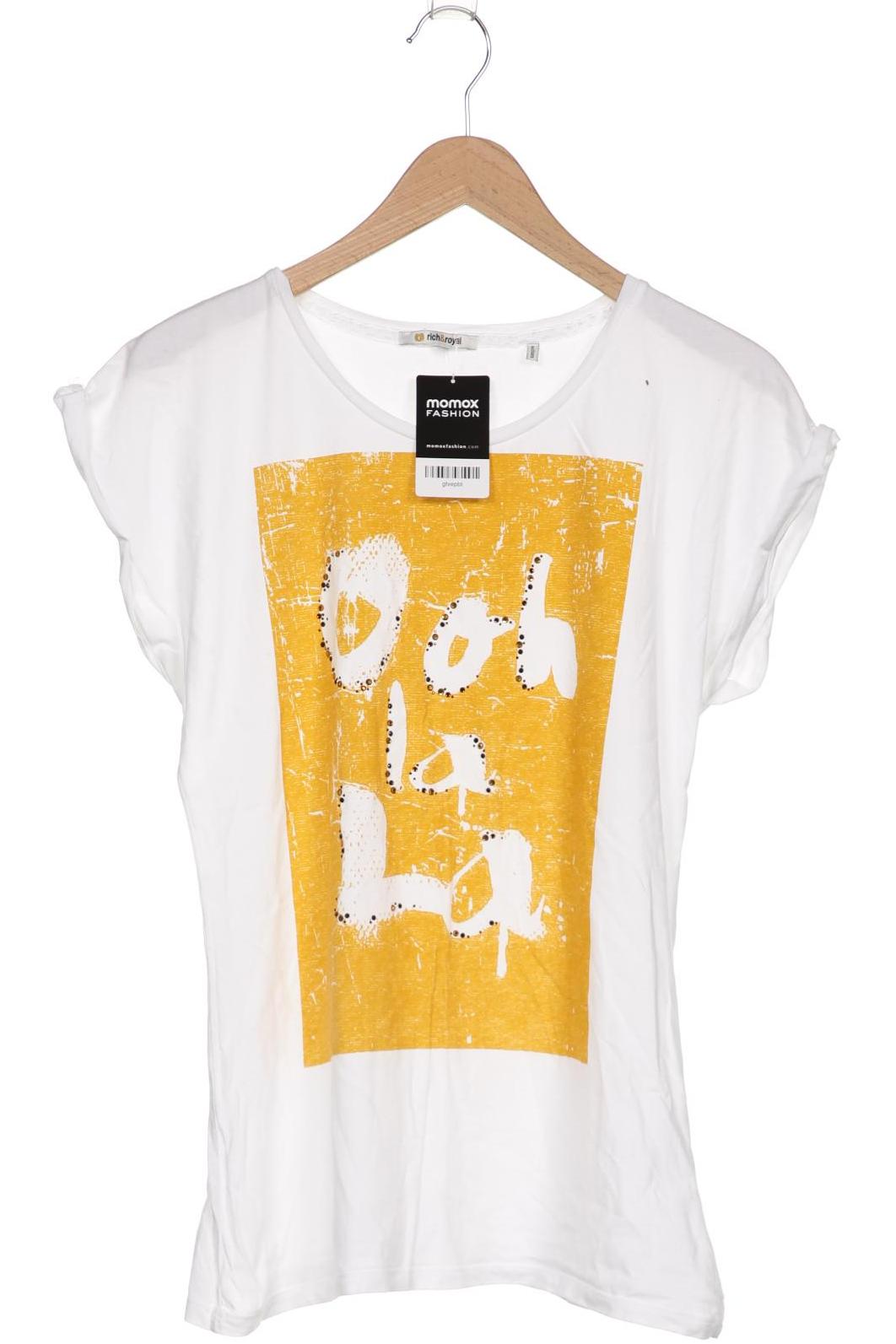 

Rich & Royal Damen T-Shirt, weiß, Gr. 38