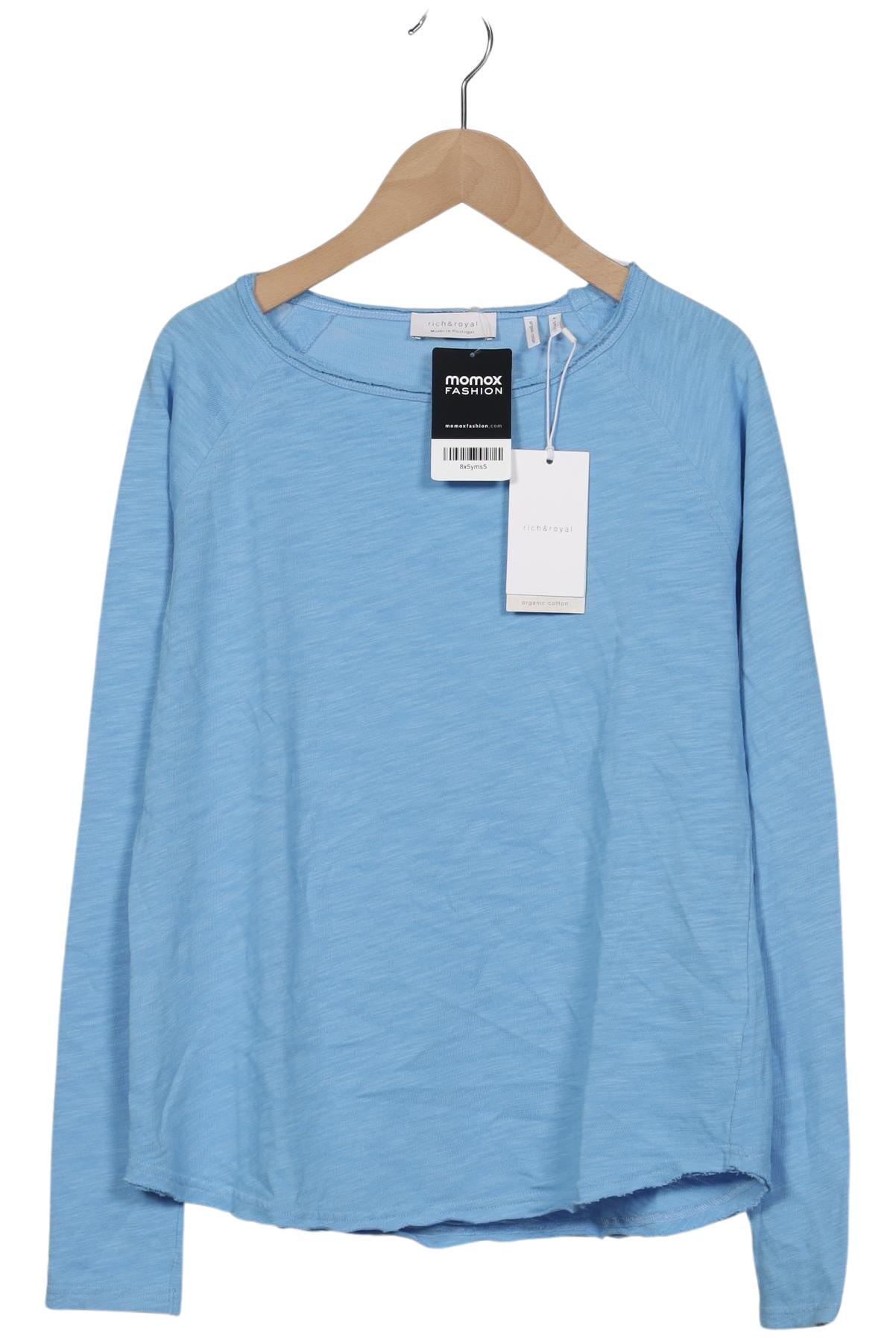 

Rich & Royal Damen Langarmshirt, hellblau, Gr. 34