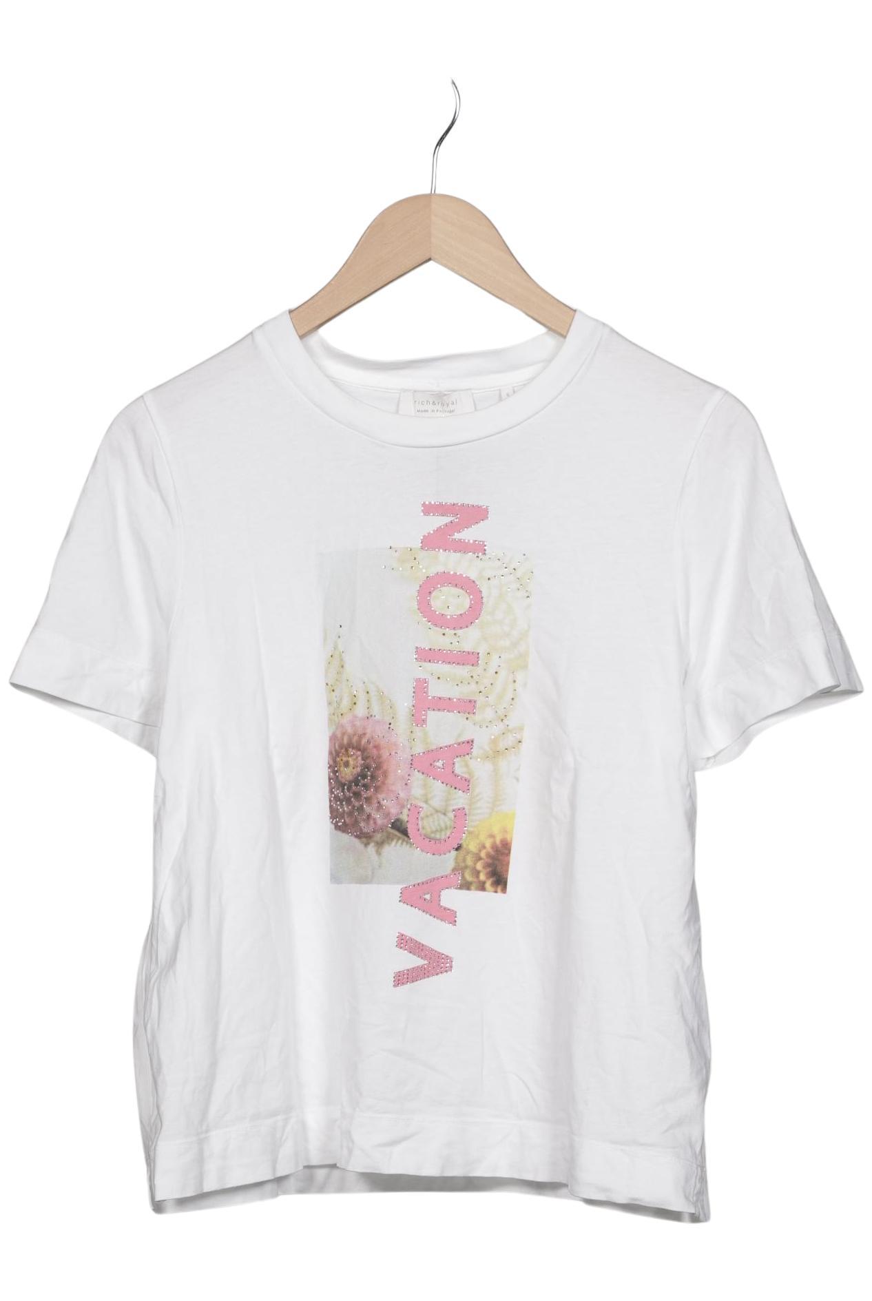 

Rich & Royal Damen T-Shirt, weiß, Gr. 38