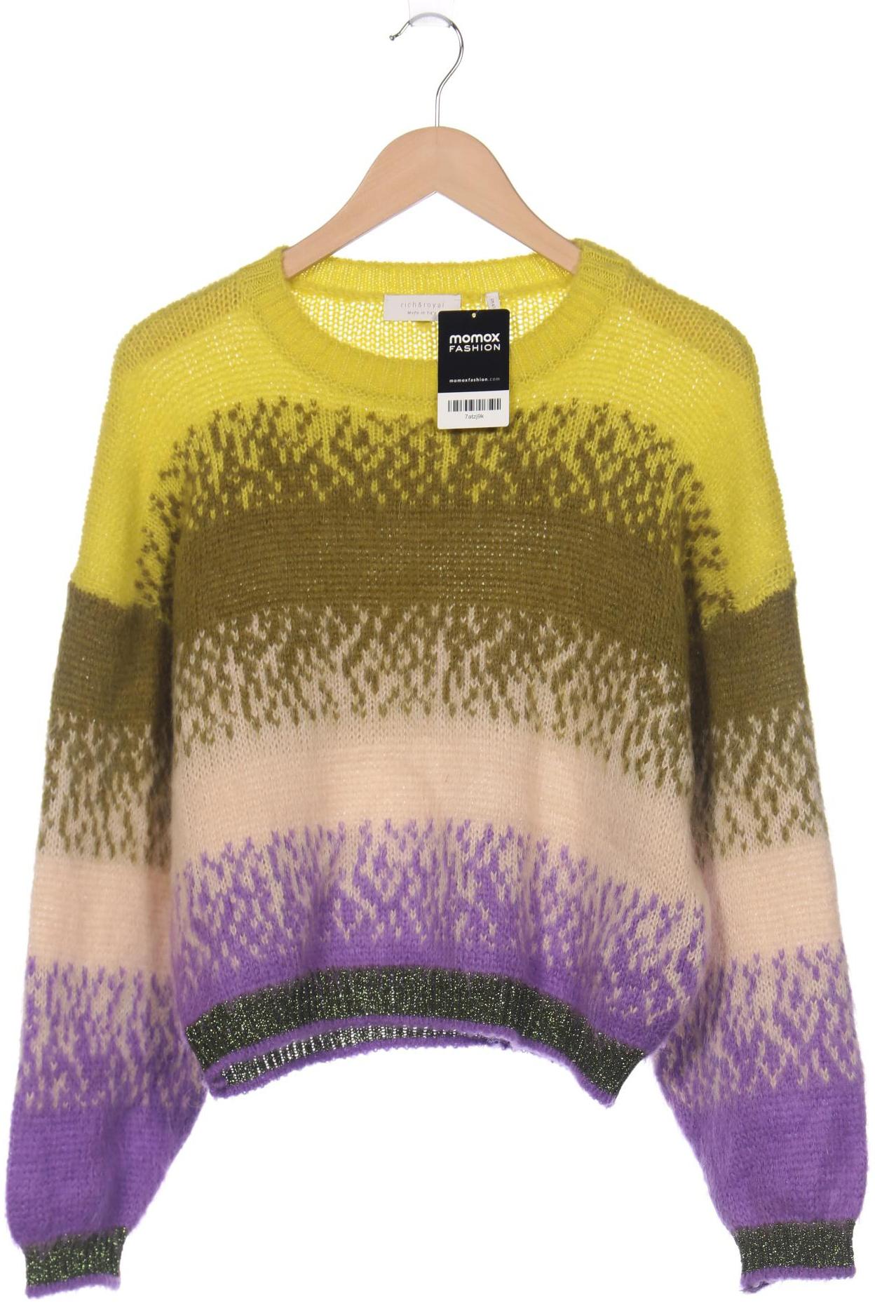 

Rich & Royal Damen Pullover, grün, Gr. 36