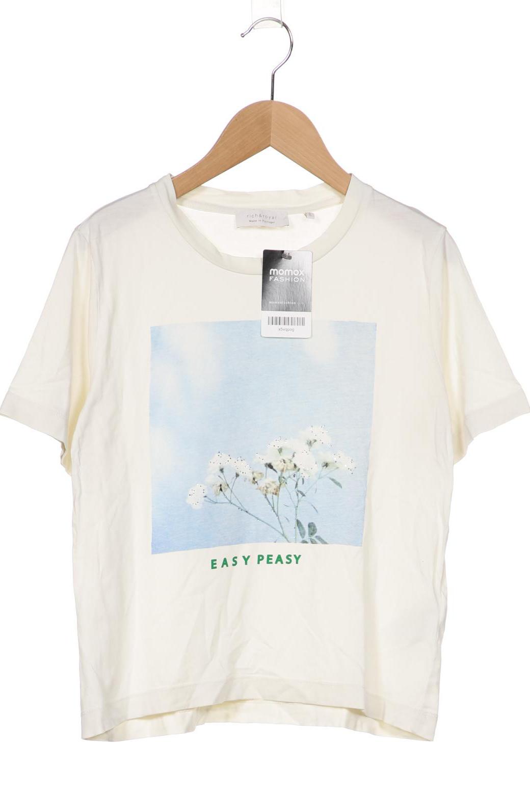 

Rich&Royal Damen T-Shirt, cremeweiß