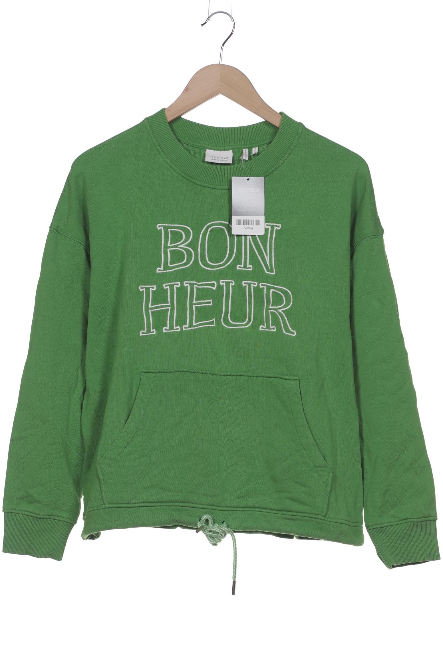 

Rich & Royal Damen Sweatshirt, grün, Gr. 38