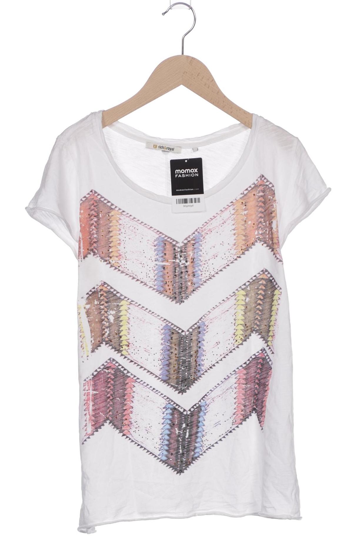 

Rich & Royal Damen T-Shirt, weiß, Gr. 36