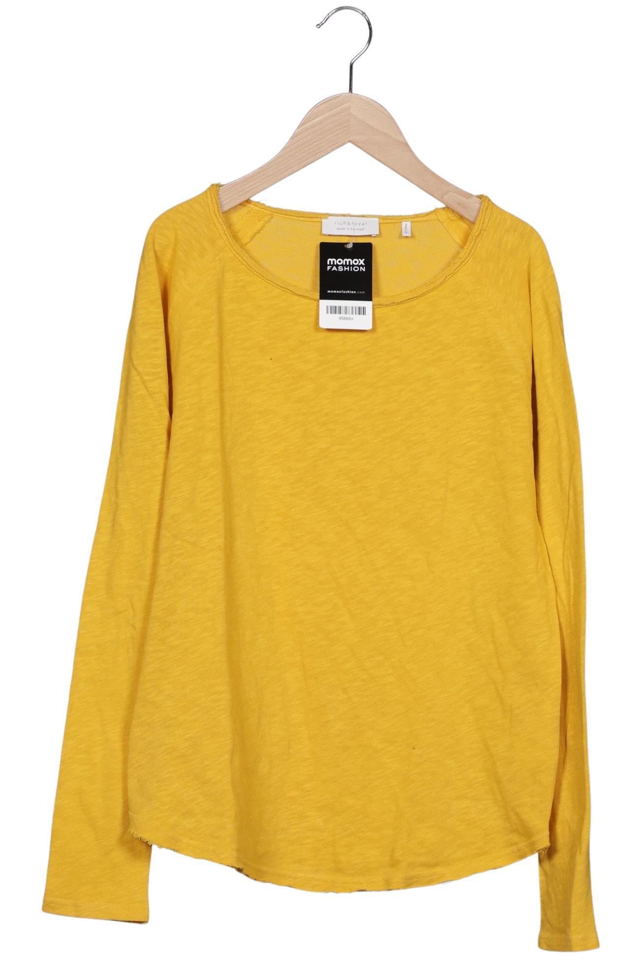 

Rich & Royal Damen Langarmshirt, gelb, Gr. 38