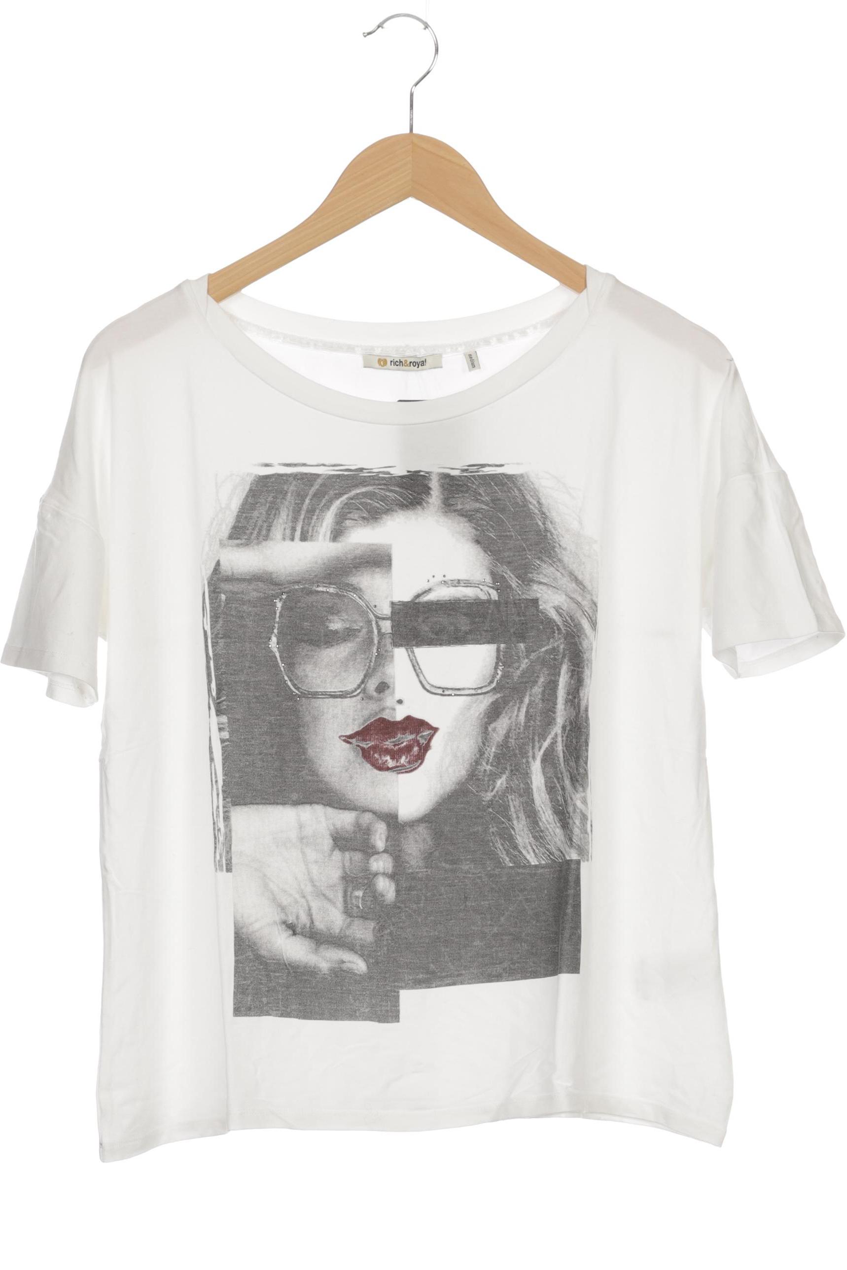 

Rich & Royal Damen T-Shirt, weiß, Gr. 38